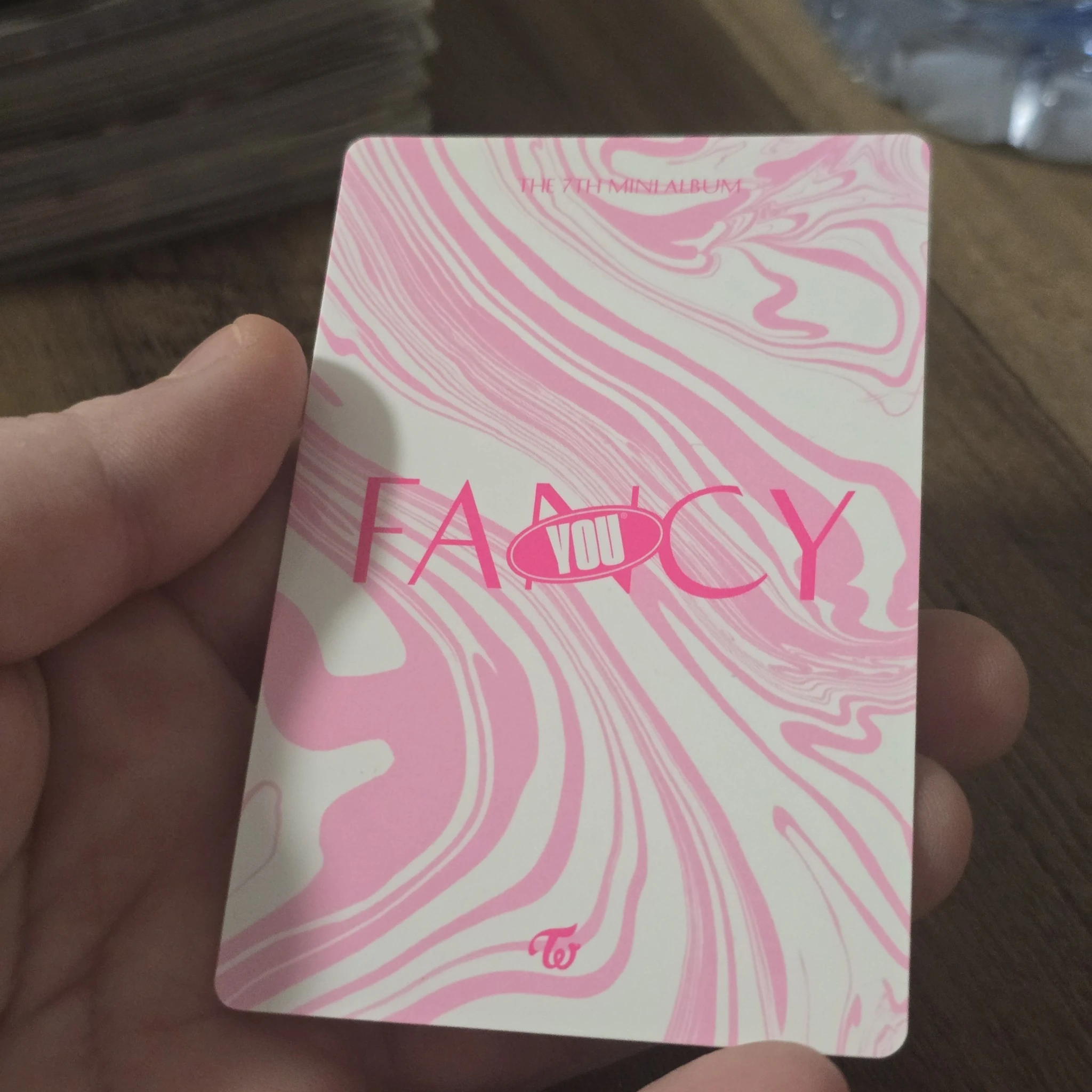 TWICE Mina TWICE - Mina - FANCY YOU Album pob (pre-order benefit) C version photocard set listing photo 2