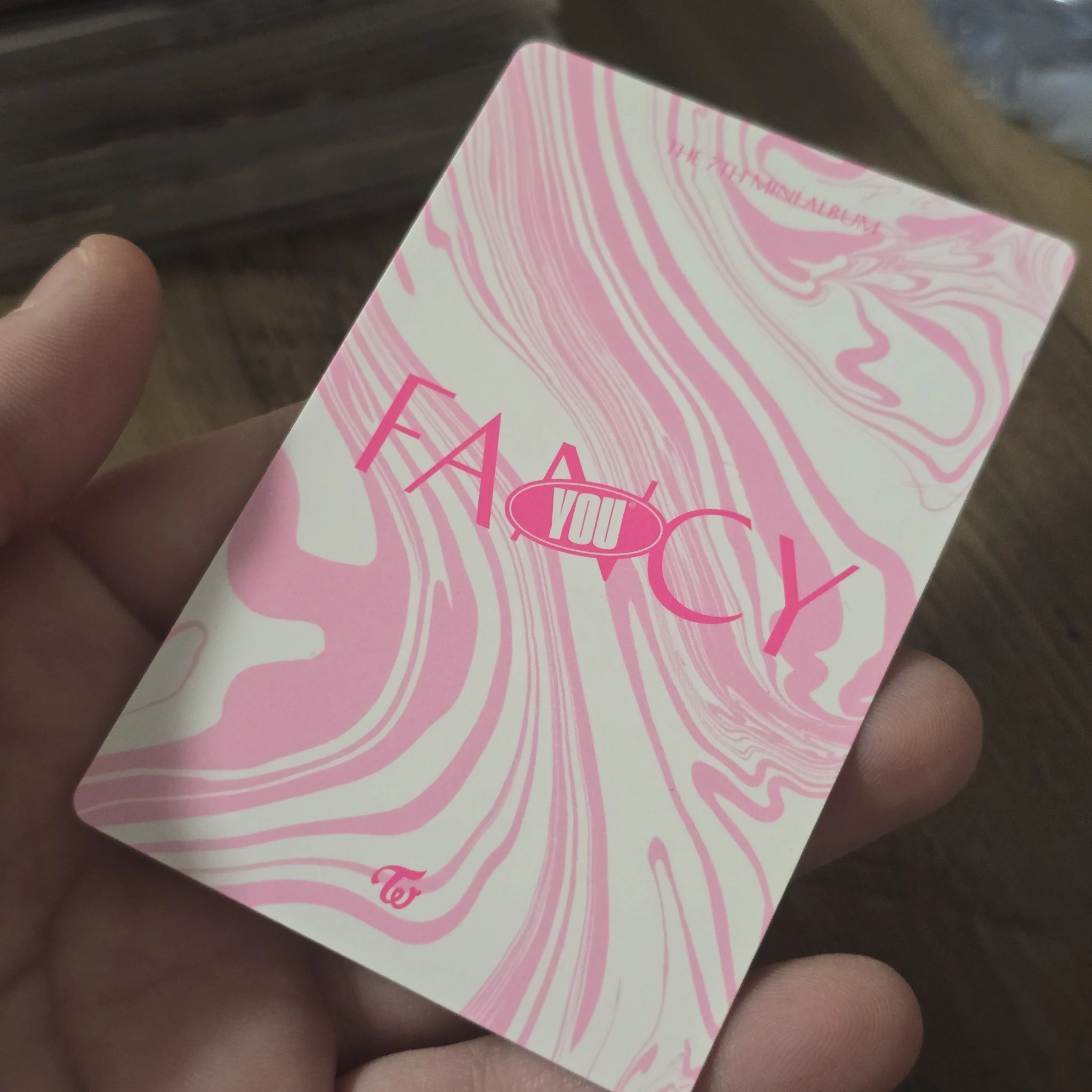 TWICE Tzuyu TWICE - Tzuyu - FANCY YOU Album pob (pre-order benefit) C version photocard set listing photo 2
