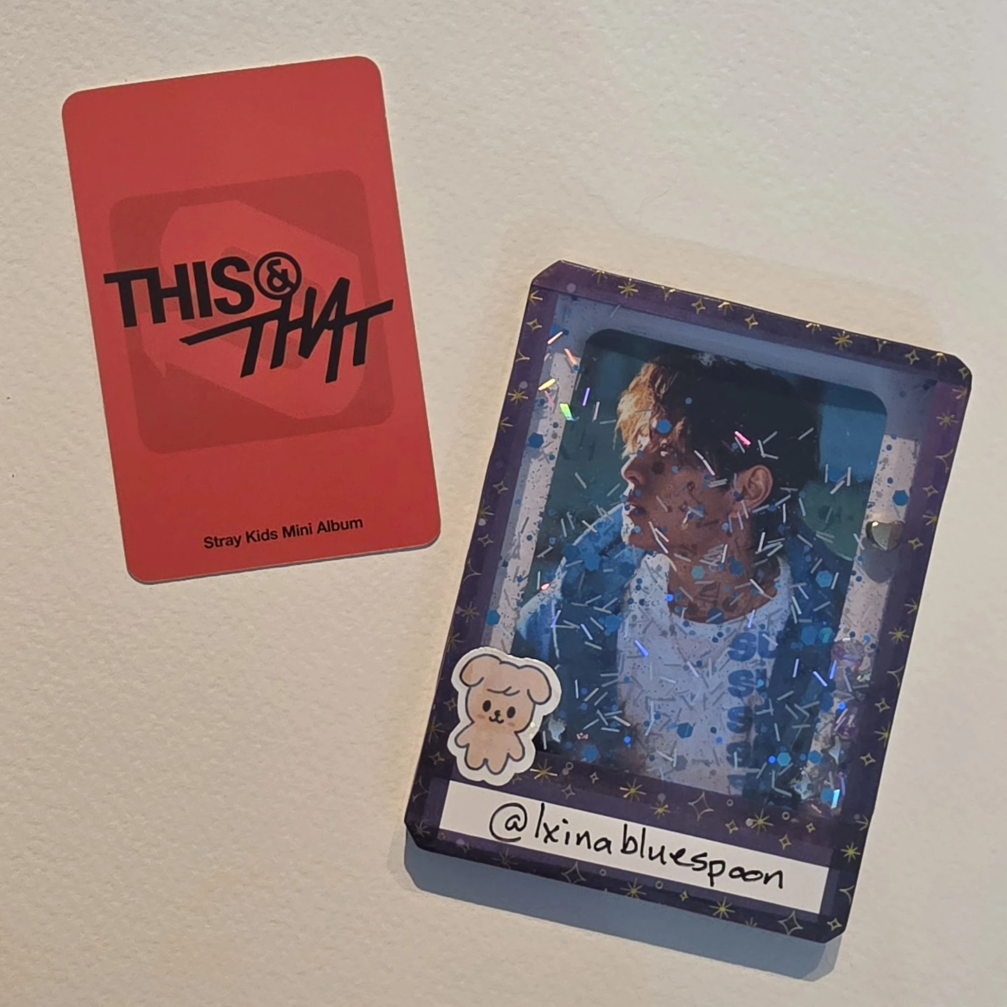 Stray Kids I.N Stray Kids - I.N - THIS & THAT Album album photocard platform random photocard fans album version listing photo 2