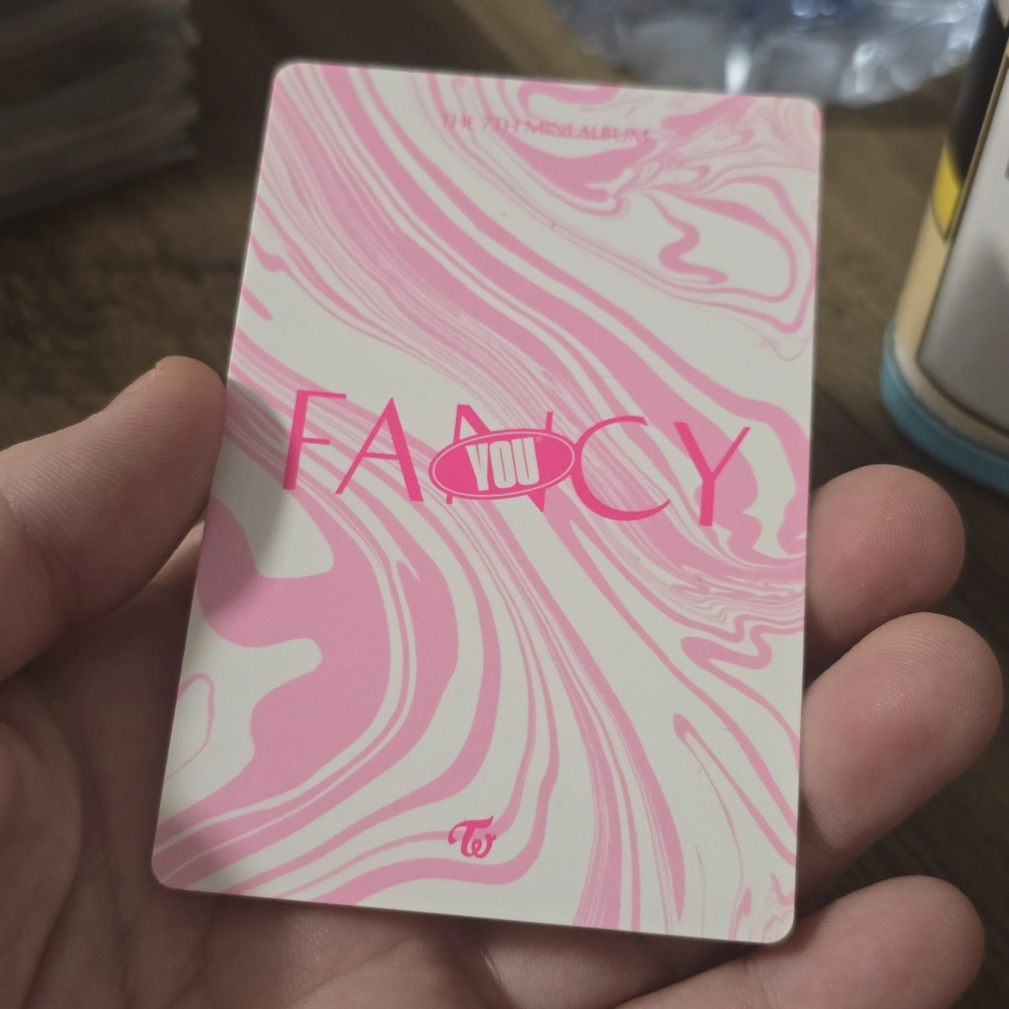 TWICE Jihyo TWICE - Jihyo - FANCY YOU Album C version pob (pre-order benefit) jyp shop listing photo 2