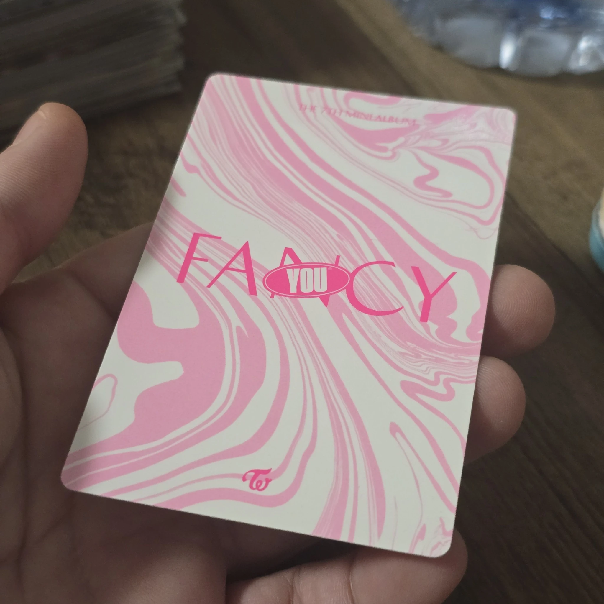 TWICE Nayeon TWICE - Nayeon - FANCY YOU Album pob (pre-order benefit) C version photocard set listing photo 2