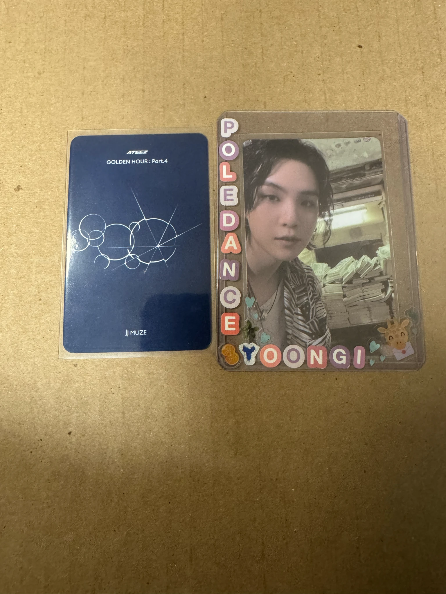 ATEEZ San ATEEZ - San - Golden Hour : Part.4 Album jjmuze (jj muze) lucky draw listing photo 2