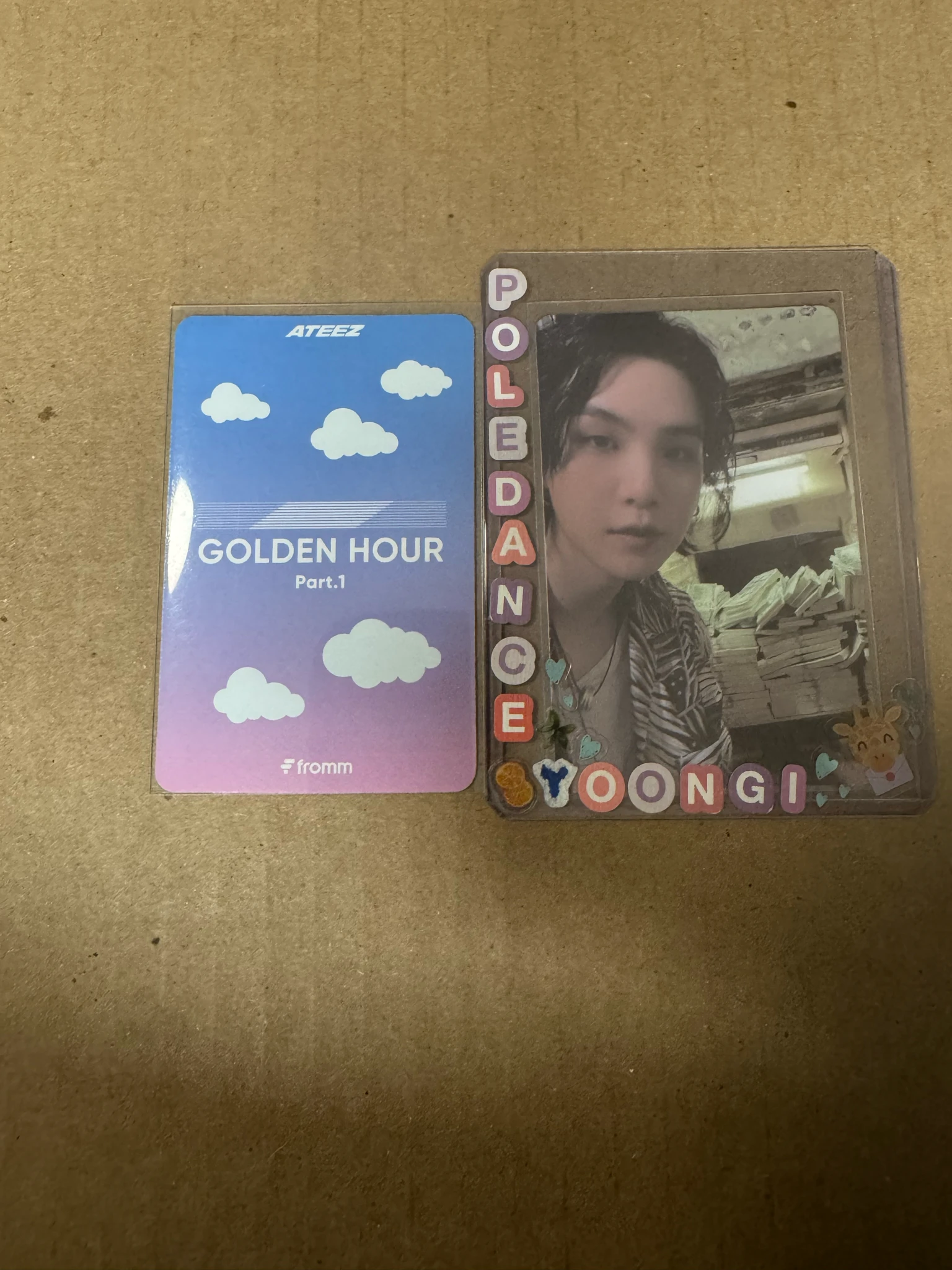 ATEEZ Mingi ATEEZ - Mingi - Golden Hour : Part.1 Album digipack version pre-order benefit (pob) fromm store listing photo 2