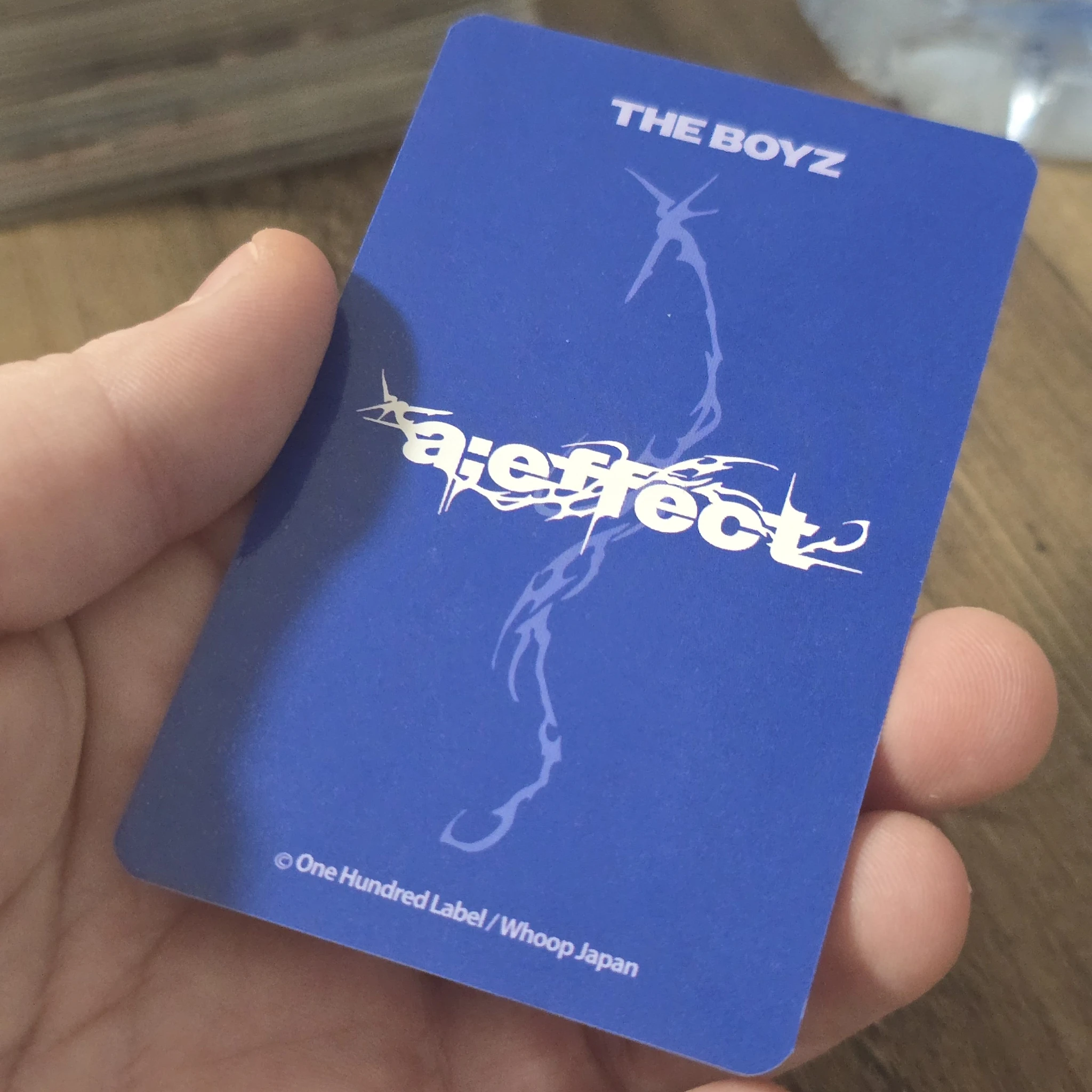 THE BOYZ Kevin THE BOYZ - Kevin - a;effect Album pob (pre-order benefit) whoop japan/marvel listing photo 2