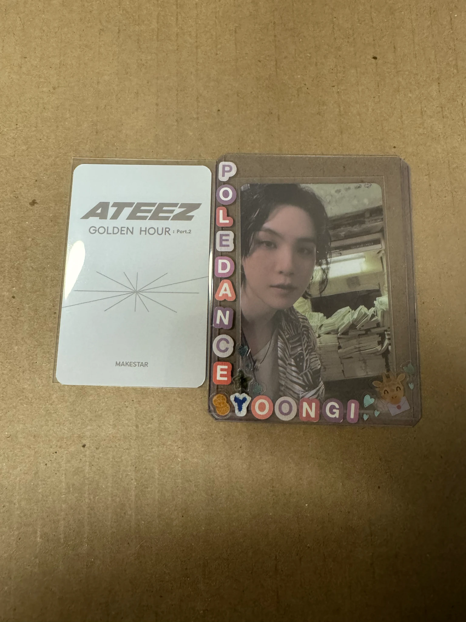 ATEEZ Mingi ATEEZ - Mingi - Golden Hour : Part.2 Album listing photo 2