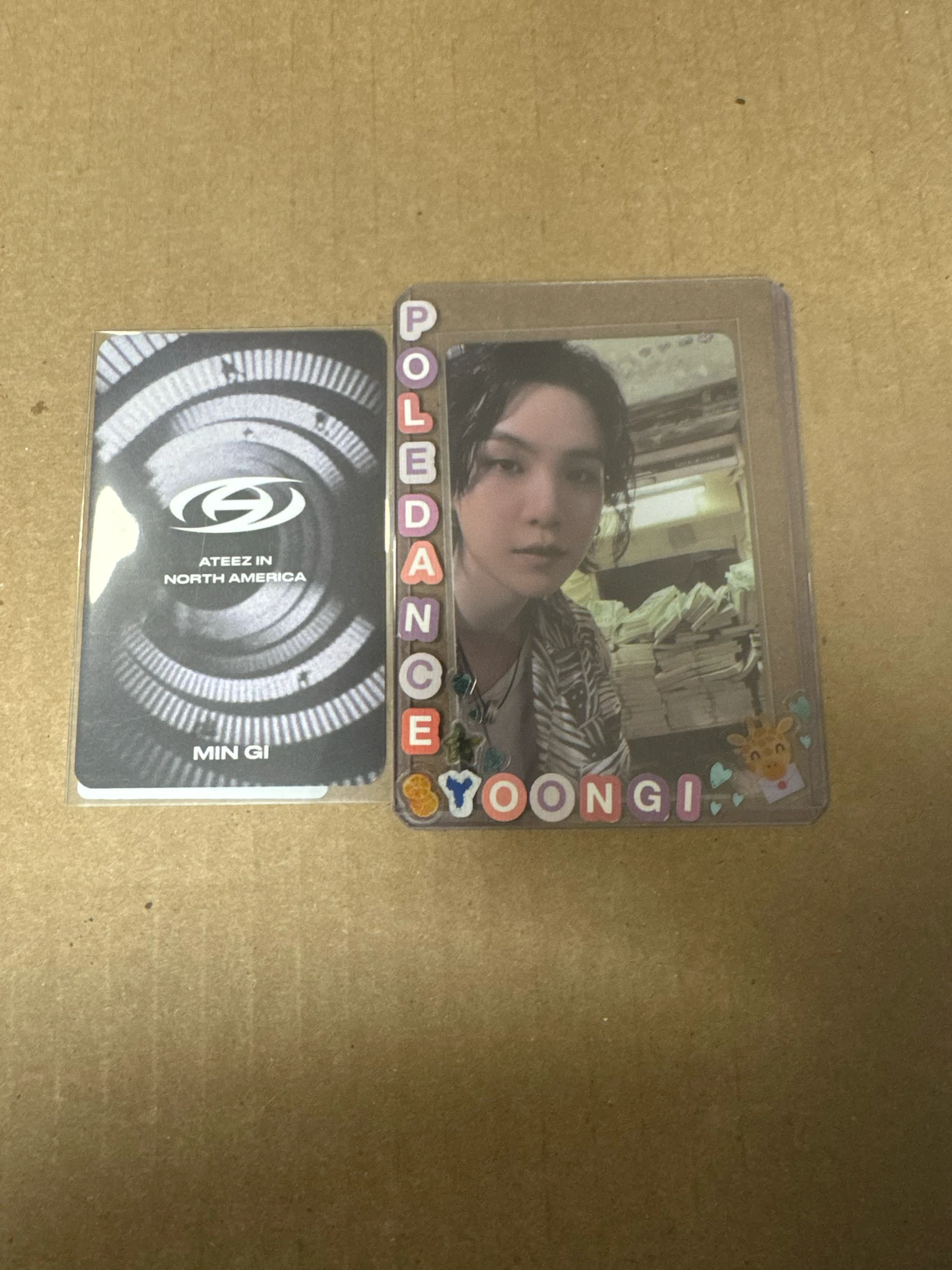 ATEEZ Mingi ATEEZ - Mingi - Towards The Light : Will To Power World Tour 2024 - 2025 Event purchase benefit merch photocard pop-up exclusive listing photo 2