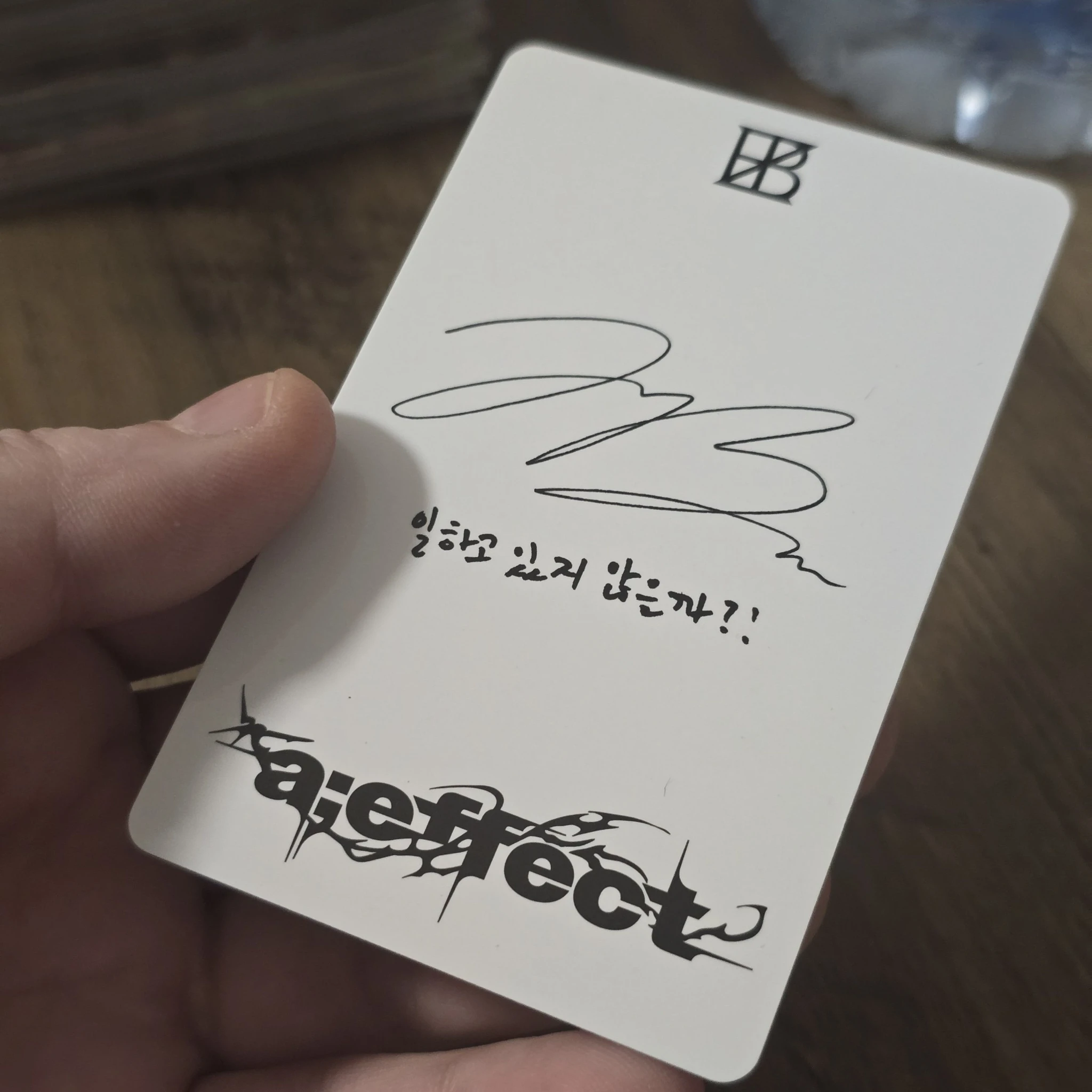THE BOYZ Jacob THE BOYZ - Jacob - a;effect Album album photocard movement version listing photo 2