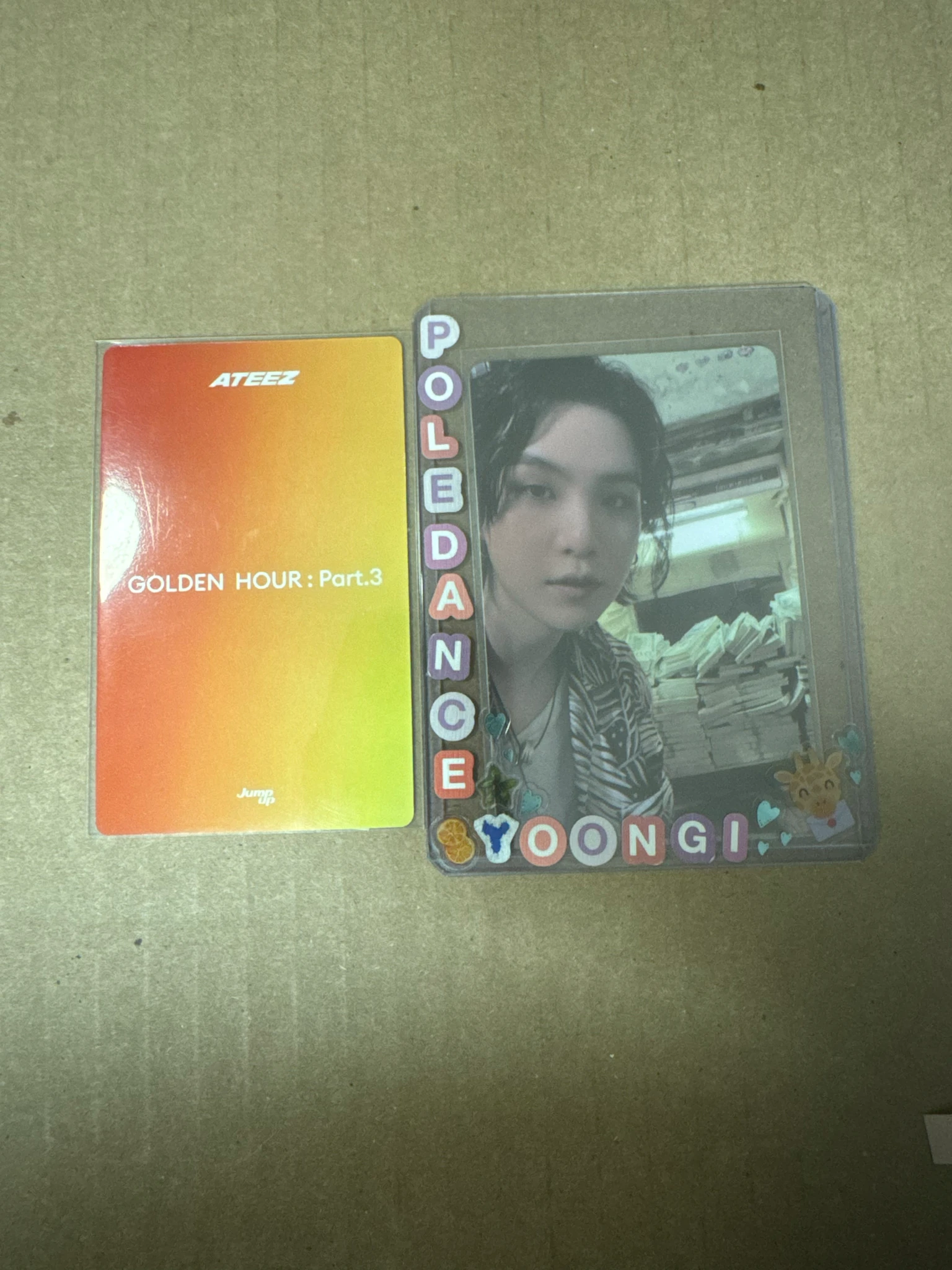 ATEEZ Mingi ATEEZ - Mingi - Golden Hour : Part.3 Album jump up pob (pre-order benefit) listing photo 2