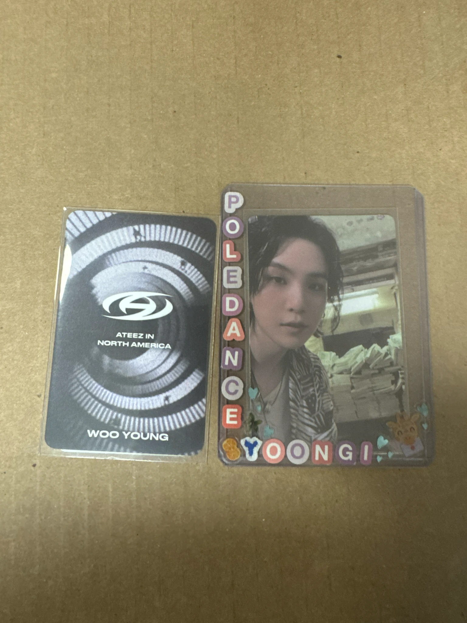 ATEEZ Wooyoung ATEEZ - Wooyoung - Towards The Light: Will To Power Event lucky draw north america pop-up store listing photo 2