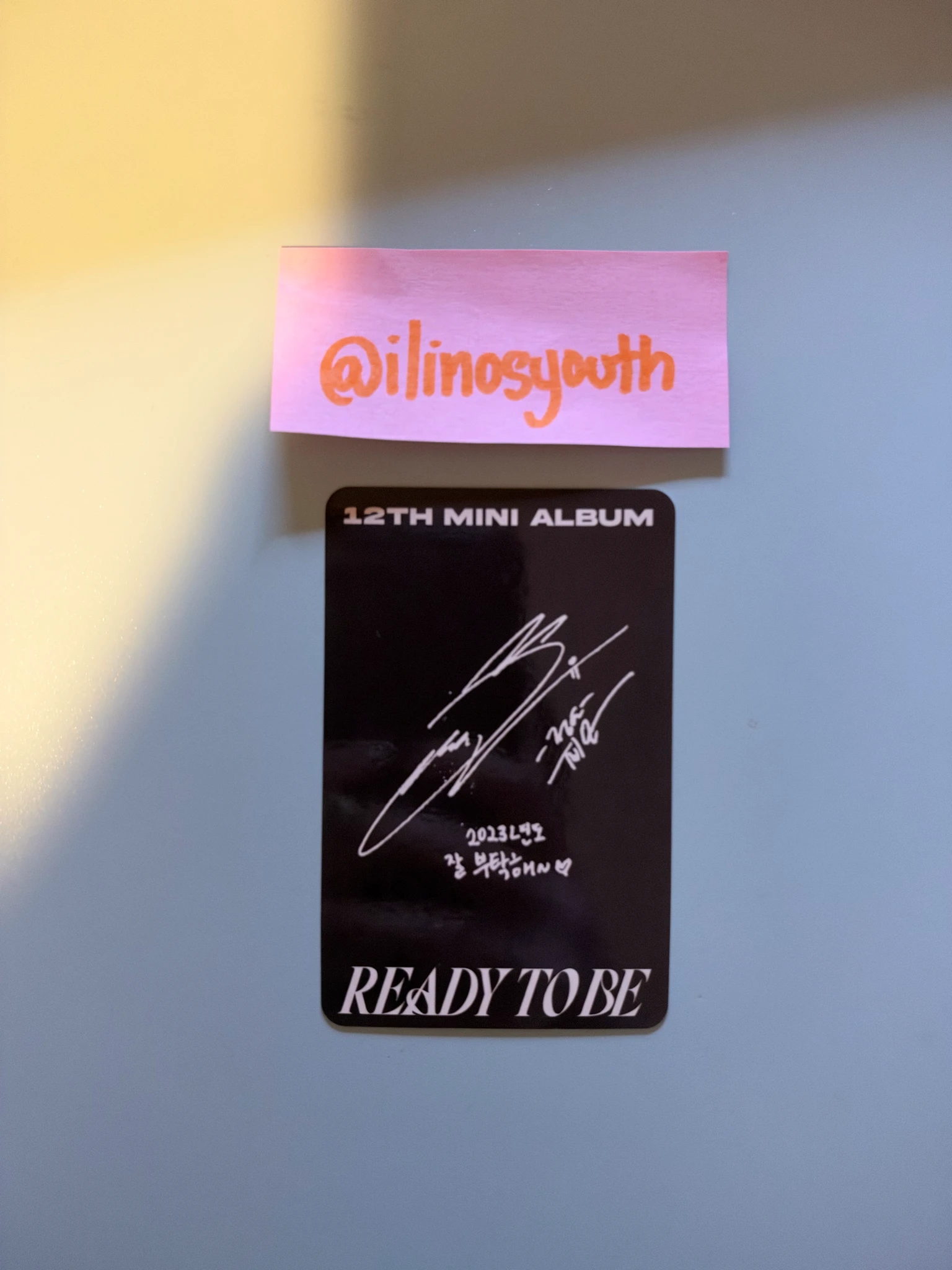 TWICE Jeongyeon TWICE-Jeongyeon-Album-READY TO BE listing photo 2