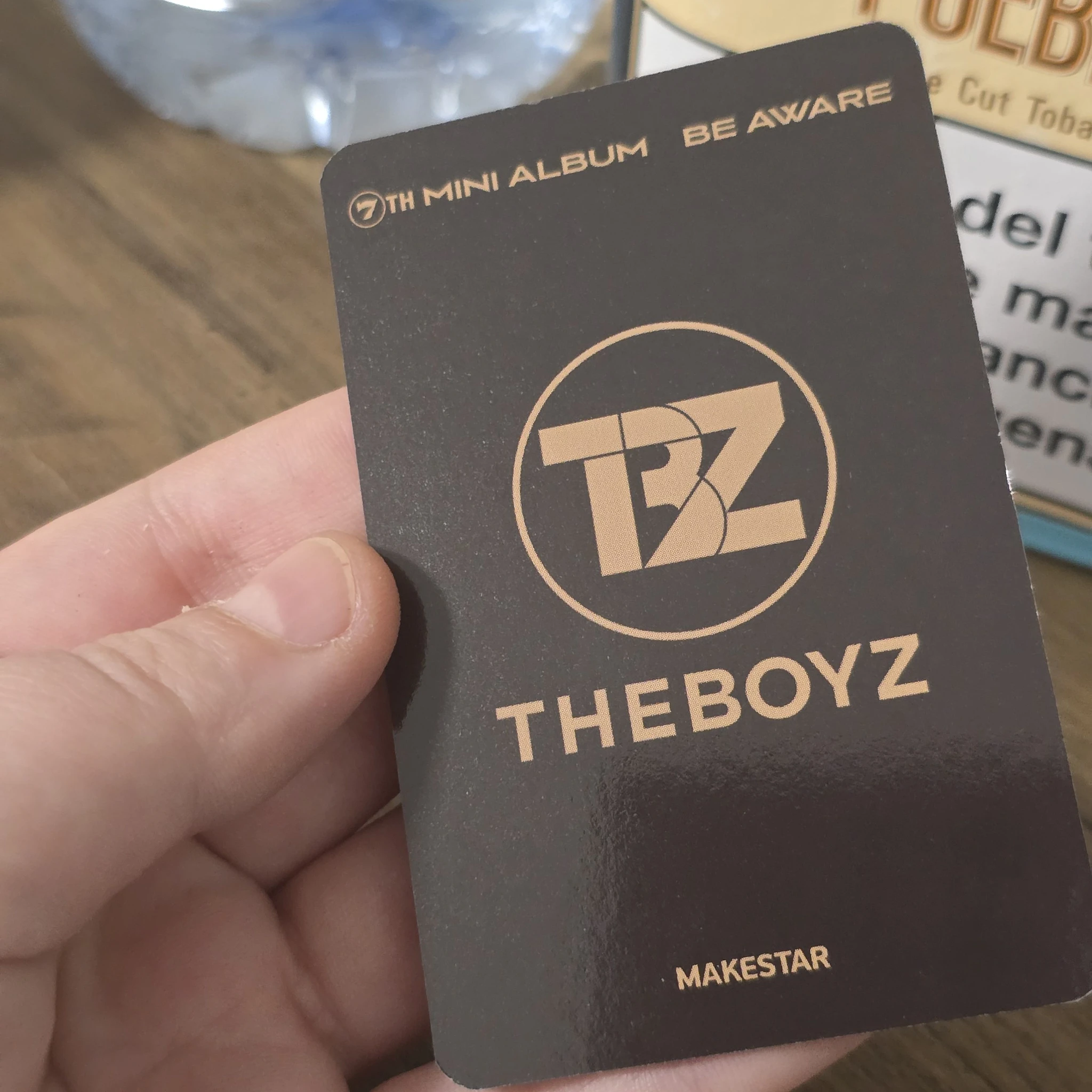 THE BOYZ Sunwoo THE BOYZ - Sunwoo - Be Aware Album makestar lucky draw round 3 listing photo 2
