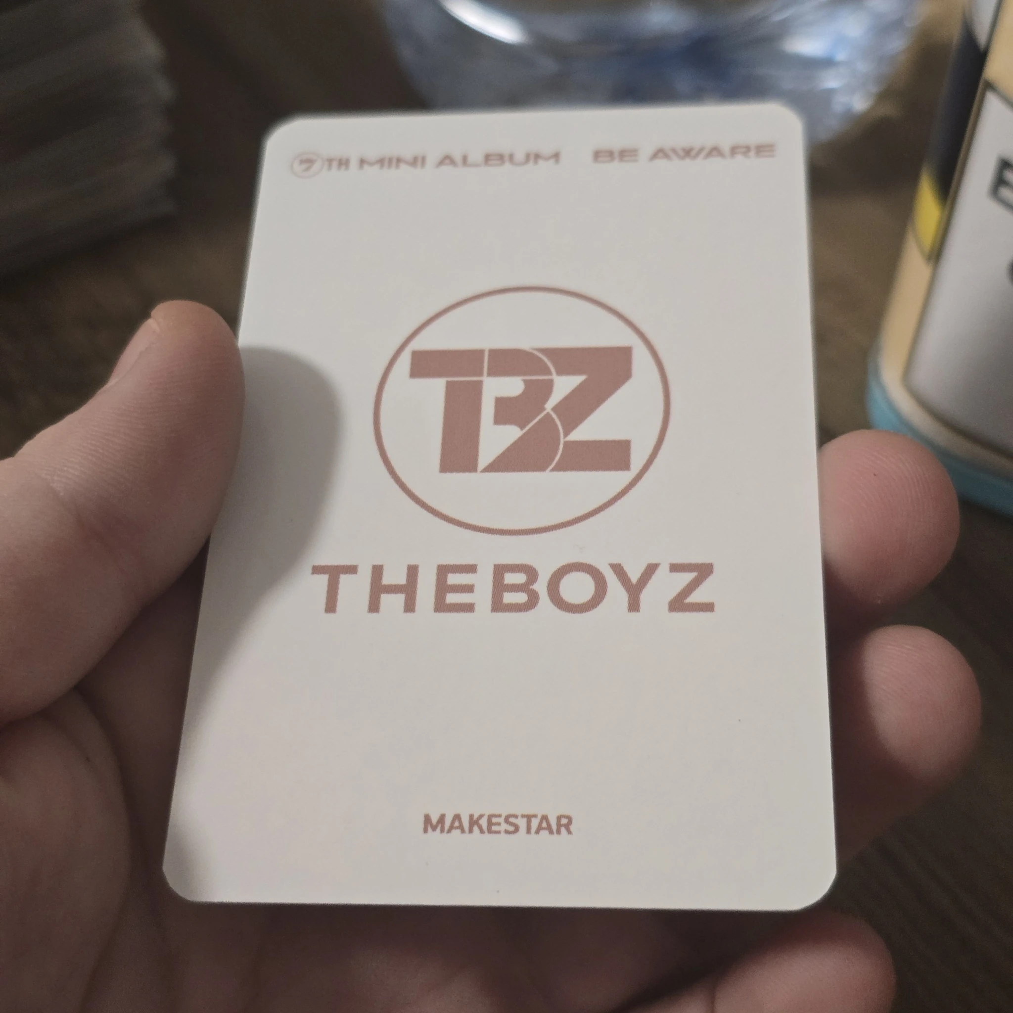 THE BOYZ Sunwoo THE BOYZ - Sunwoo - Be Aware Album makestar lucky draw round 3 FPO listing photo 2