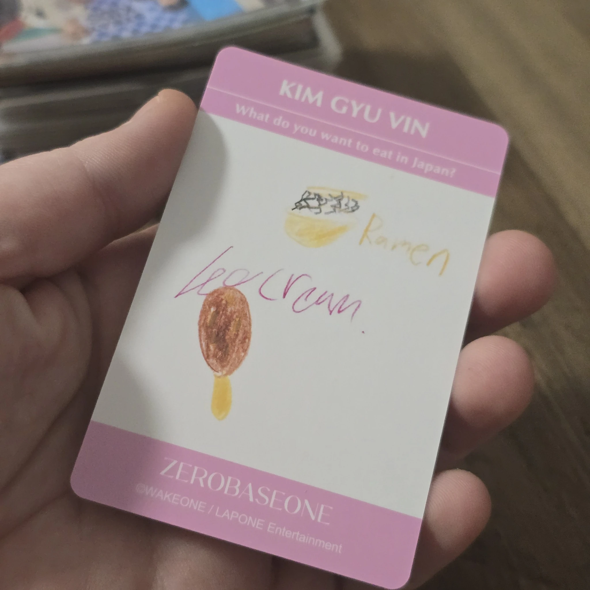ZEROBASEONE Gyuvin ZEROBASEONE - Gyuvin - 2024 Fan-con in Japan Event purchase benefit listing photo 2