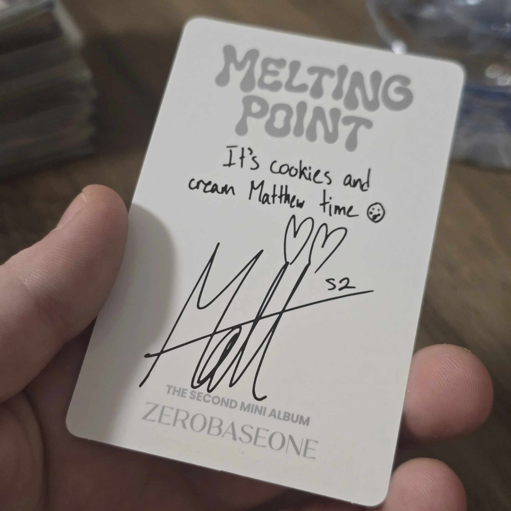 ZEROBASEONE Matthew ZEROBASEONE - Matthew - Melting Point Album listing photo 2