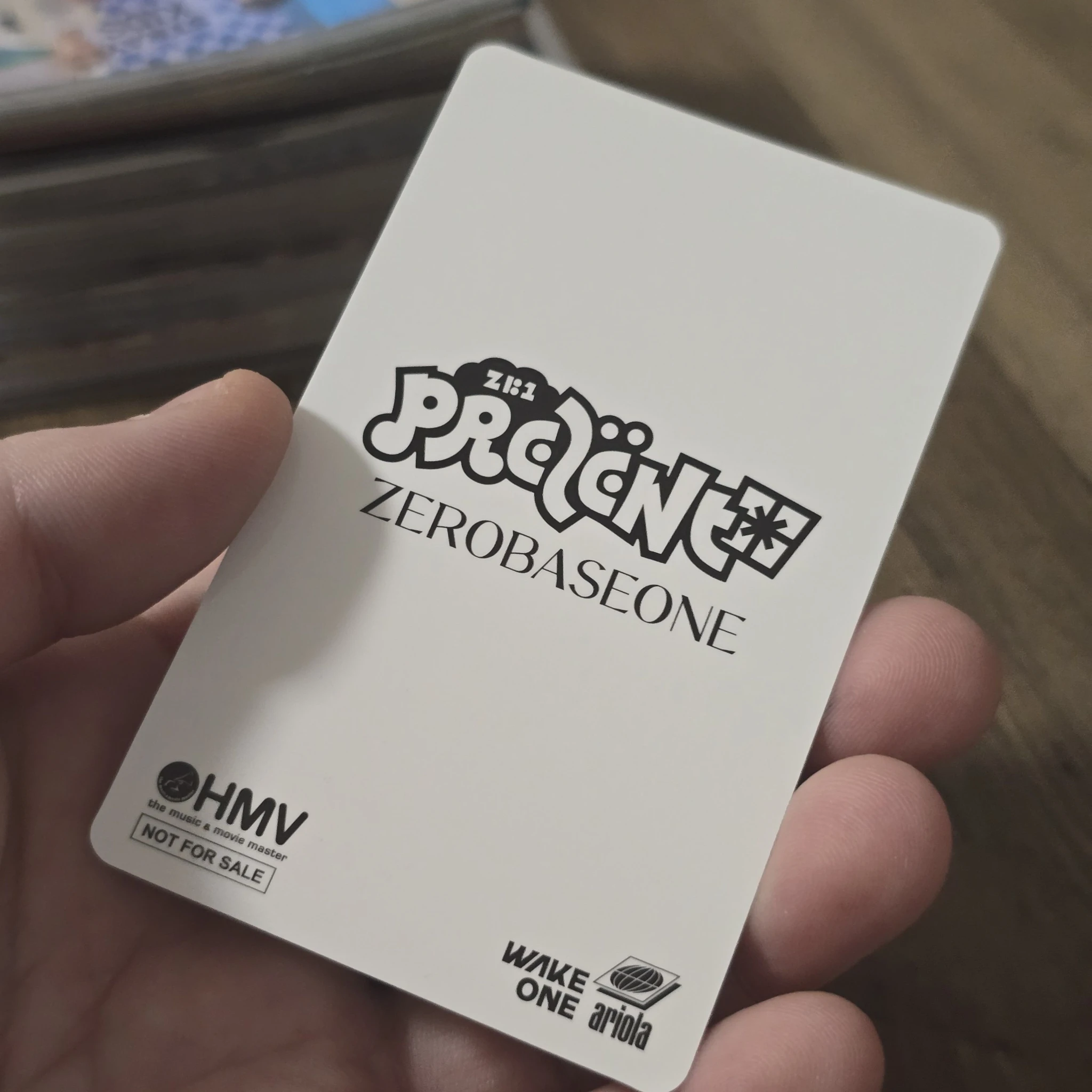 ZEROBASEONE Taerae ZEROBASEONE - Taerae - Prezent Album pob (pre-order benefit) hmv japanese album listing photo 2