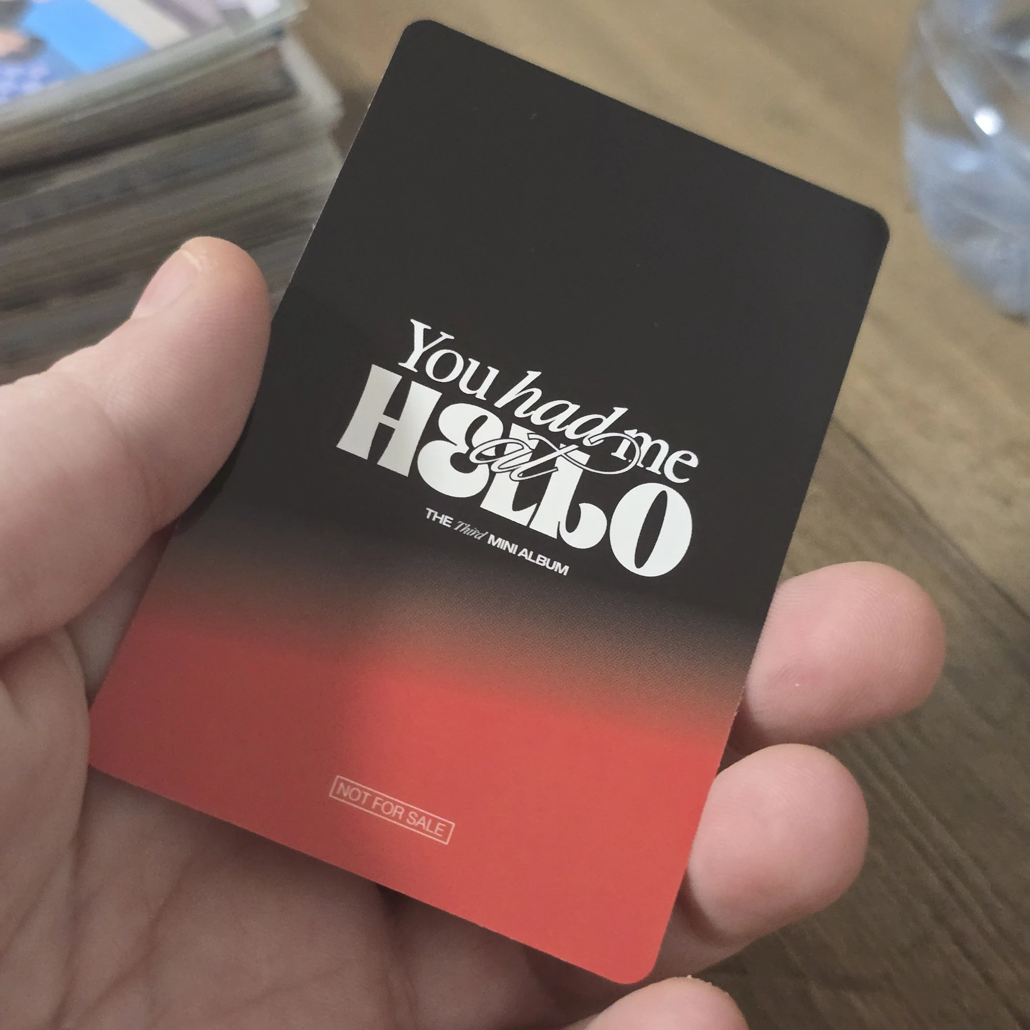 ZEROBASEONE Ricky ZEROBASEONE - Ricky - You had me at HELLO Album tower records pob (pre-order benefit) listing photo 2