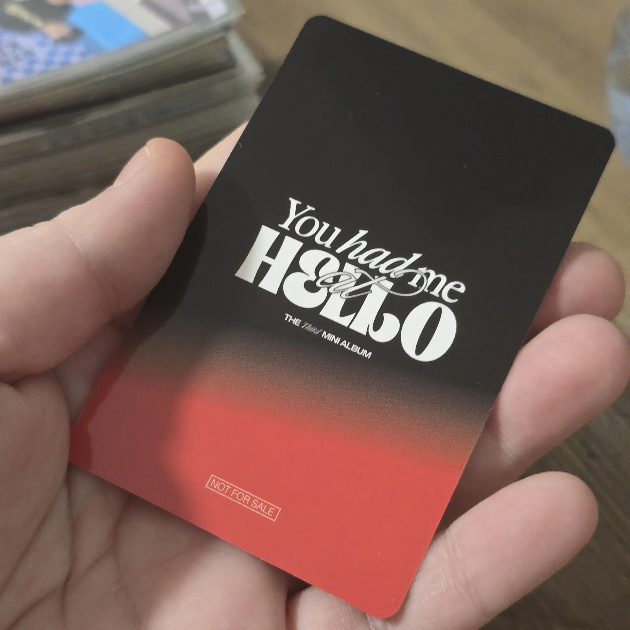 ZEROBASEONE Gunwook ZEROBASEONE - Gunwook - You had me at HELLO Album tower records pob (pre-order benefit) listing photo 2
