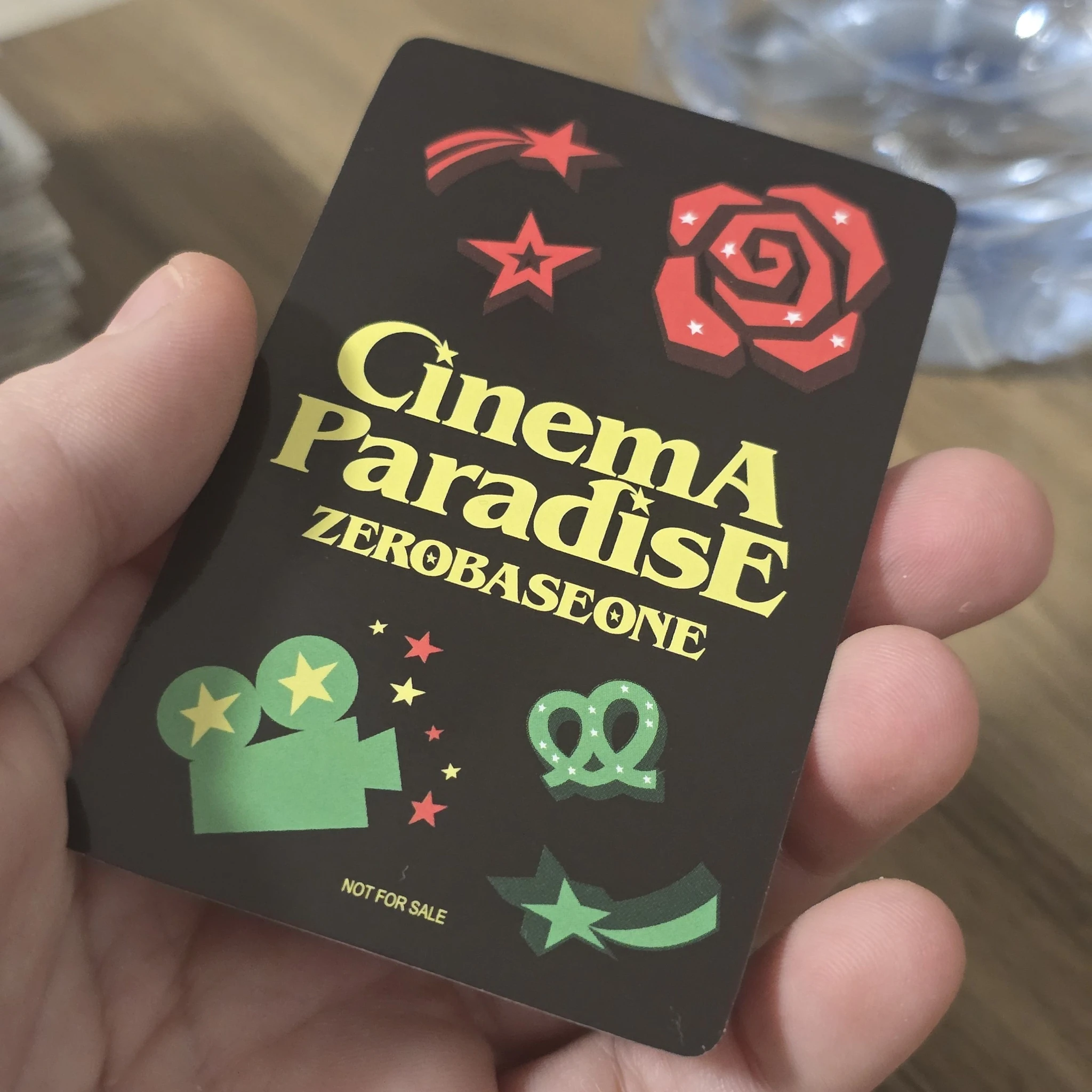 ZEROBASEONE Taerae ZEROBASEONE - Taerae - Cinema Paradise Album japan retail stores pob (pre-order benefit) A version listing photo 2