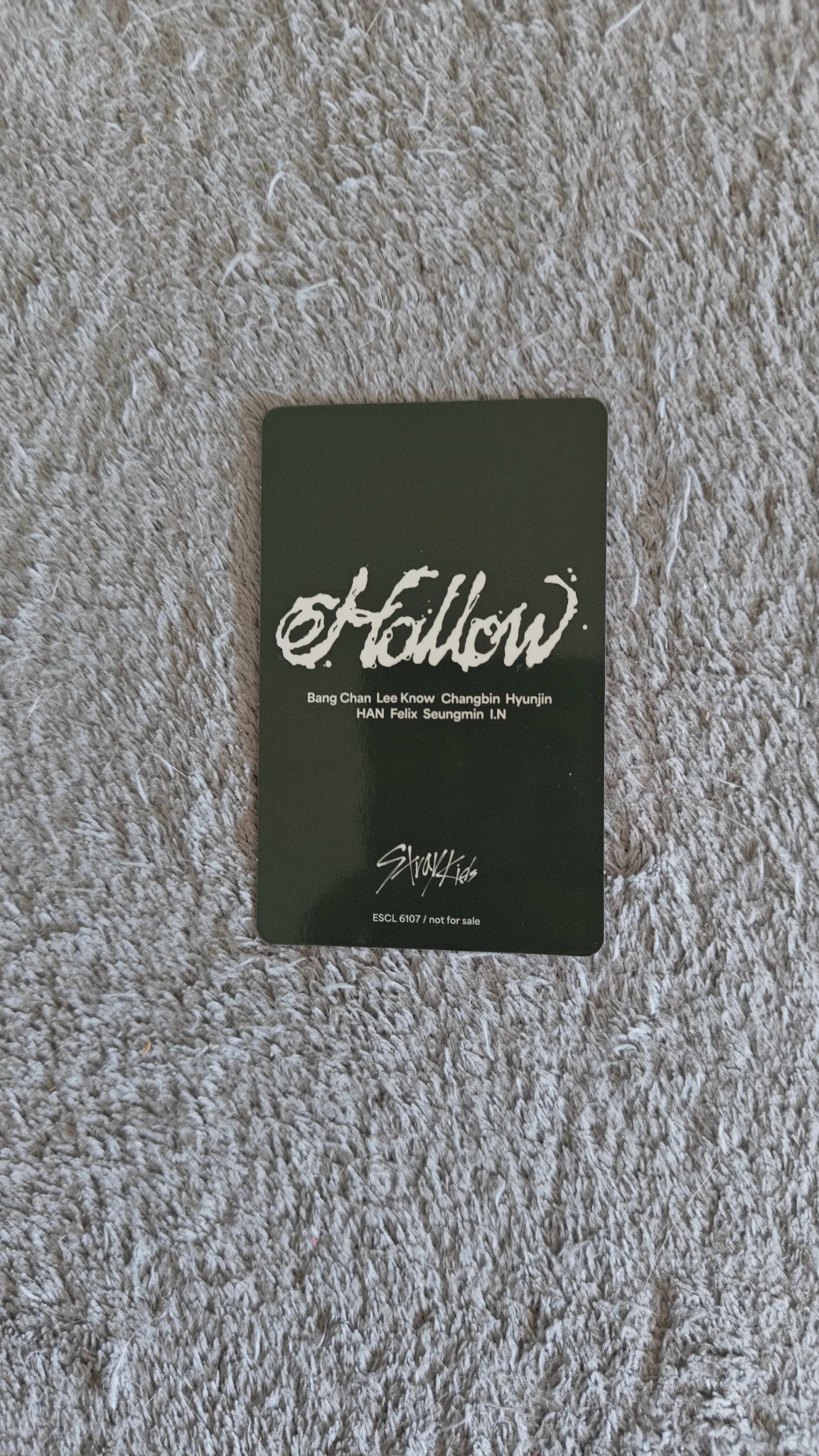 Stray Kids I.N Stray Kids - I.N - Hollow Album album photocard standard version listing photo 2