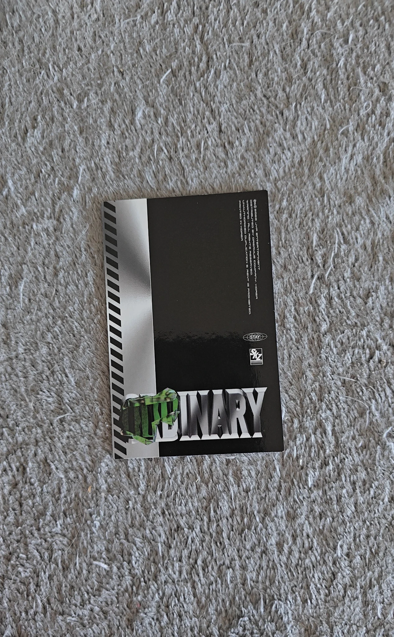 Stray Kids Felix Stray Kids - Felix - Oddinary Album album photocard id card listing photo 2