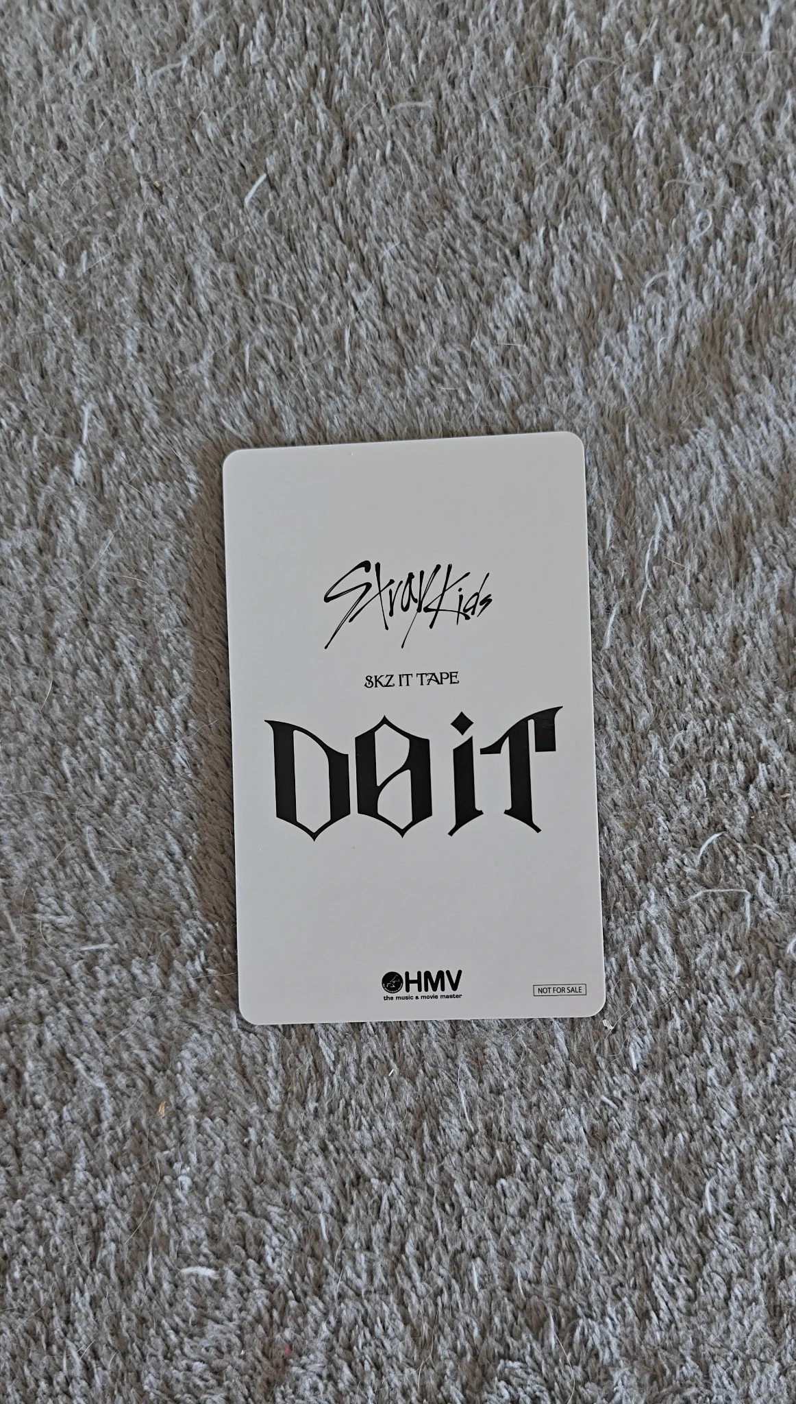 Stray Kids Changbin Stray Kids - Changbin - Do It Album hmv B version pre-order benefit (pob) lucky draw listing photo 2