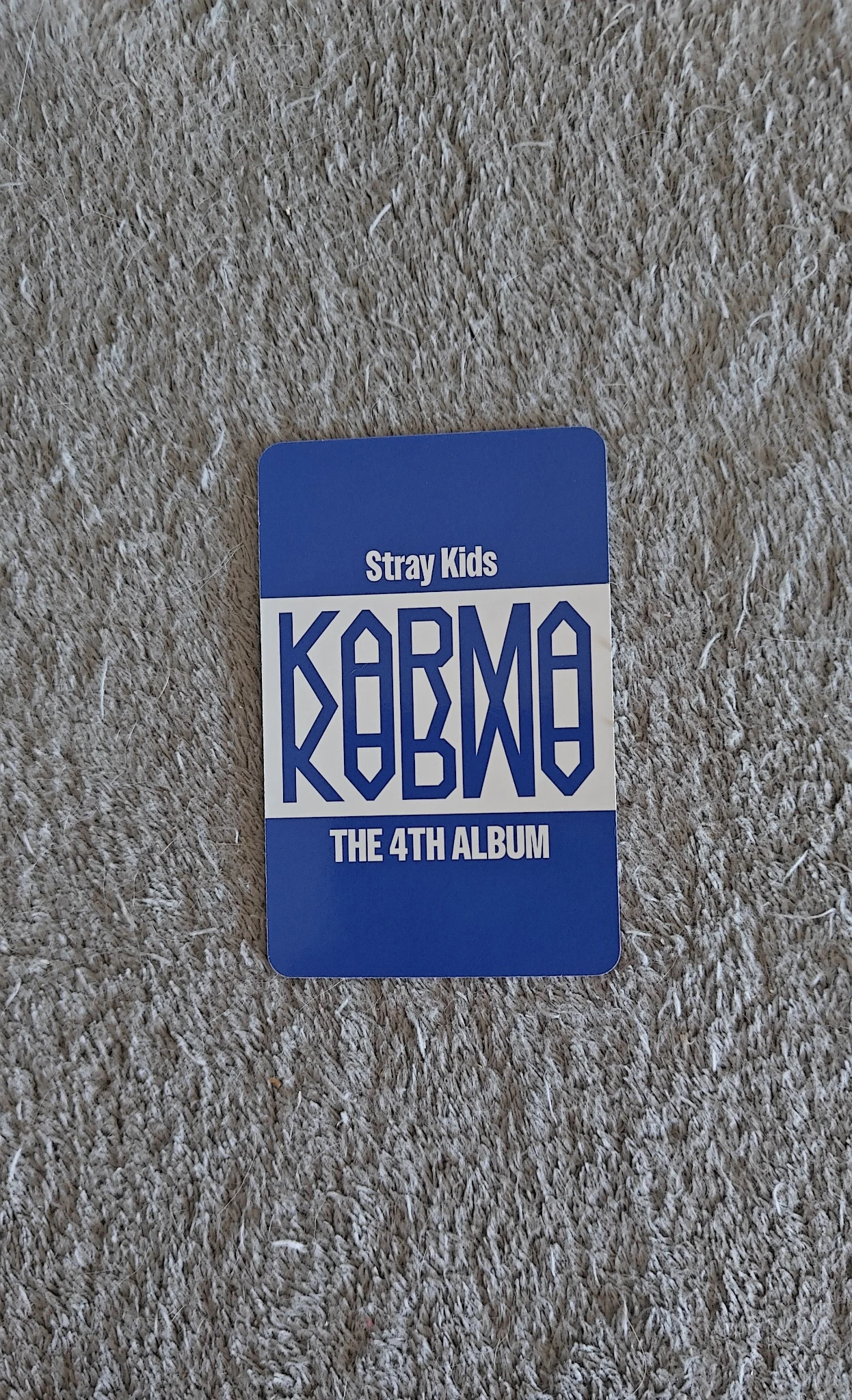 Stray Kids Bang Chan Stray Kids - Bang Chan - KARMA Album album photocard accordion version listing photo 2