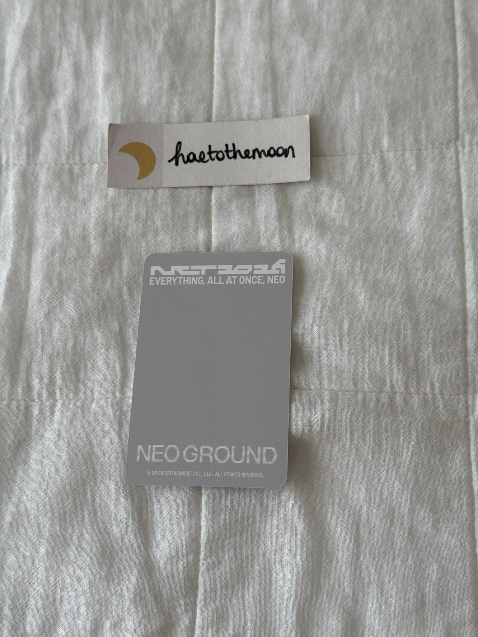 NCT Jaemin NCT - Jaemin - 10TH ANNIVERSARY [NCT 2026] POP UP: NEO GROUND Event trading card ground version concept version listing photo 2