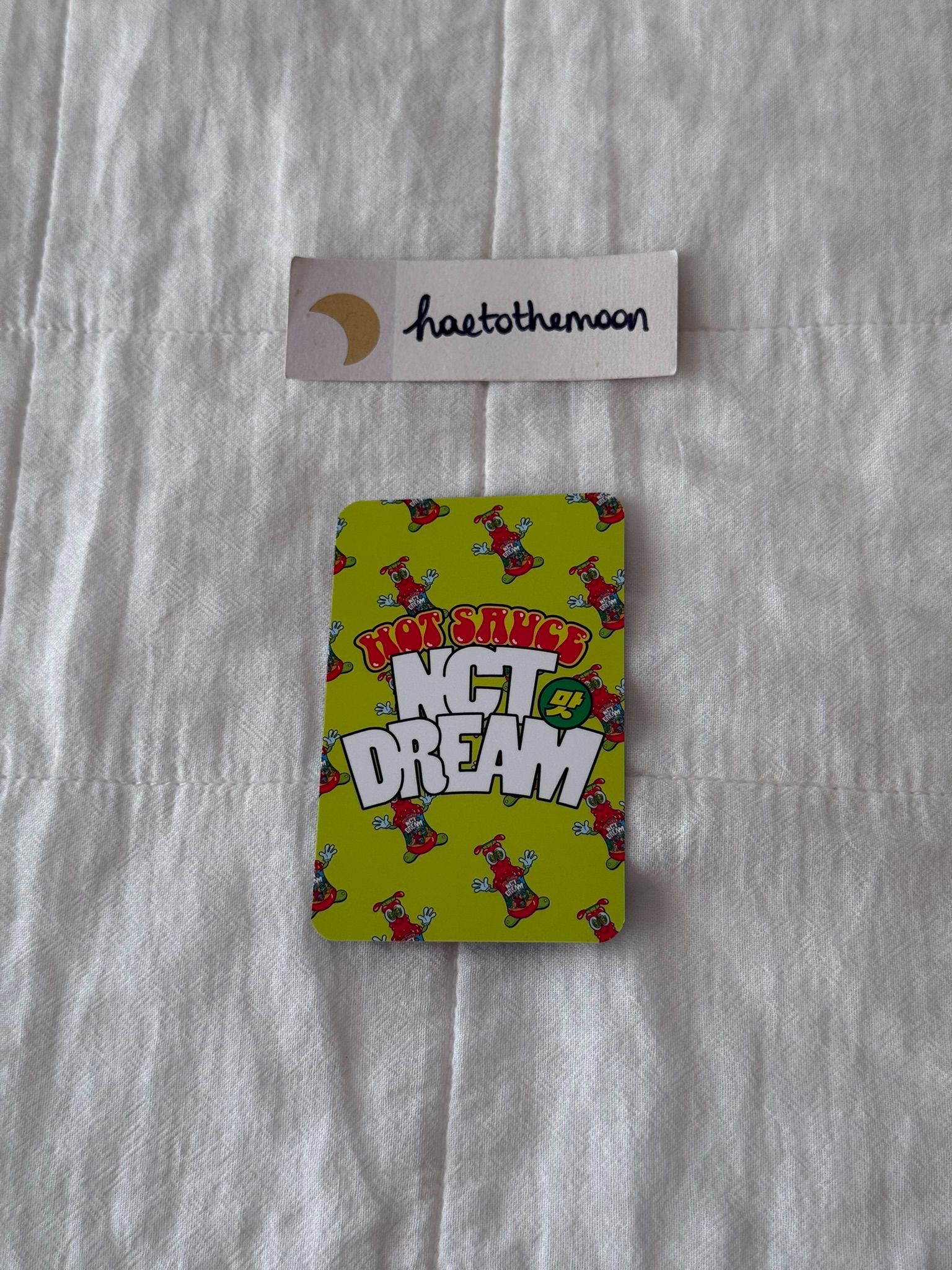NCT DREAM Renjun NCT DREAM - Renjun - Hot Sauce Album mumo pob (pre-order benefit) listing photo 2