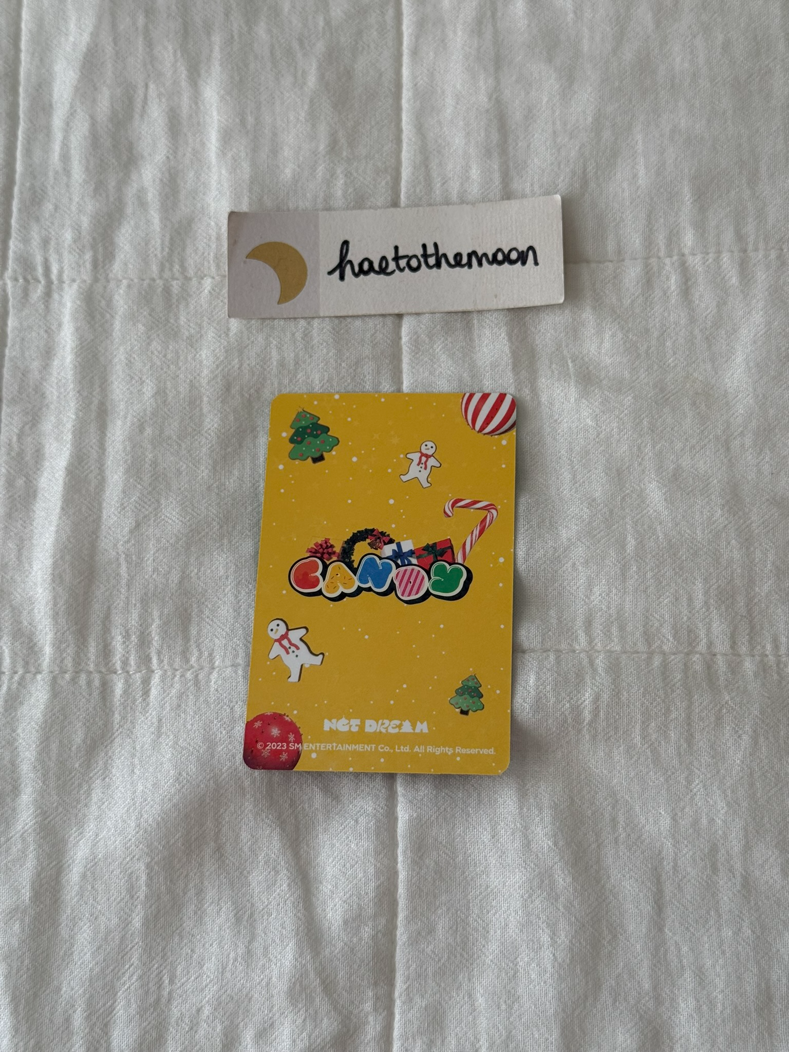 NCT DREAM Renjun NCT DREAM - Renjun - Candy MD Other merch photocard holographic (hologram) bag listing photo 2