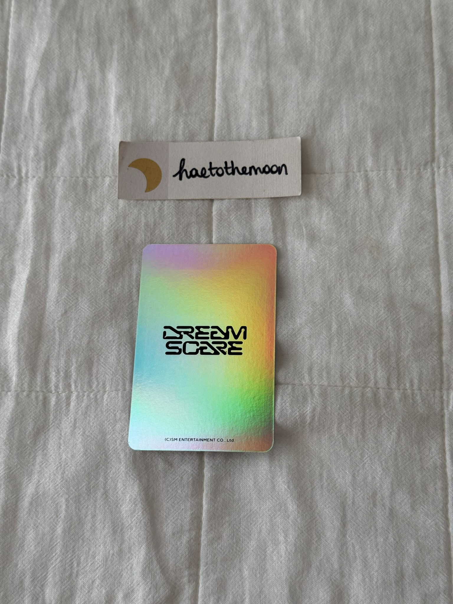 NCT DREAM Renjun NCT DREAM - Renjun - DREAMSCAPE MD Other trading card B version holographic (hologram) special card listing photo 2