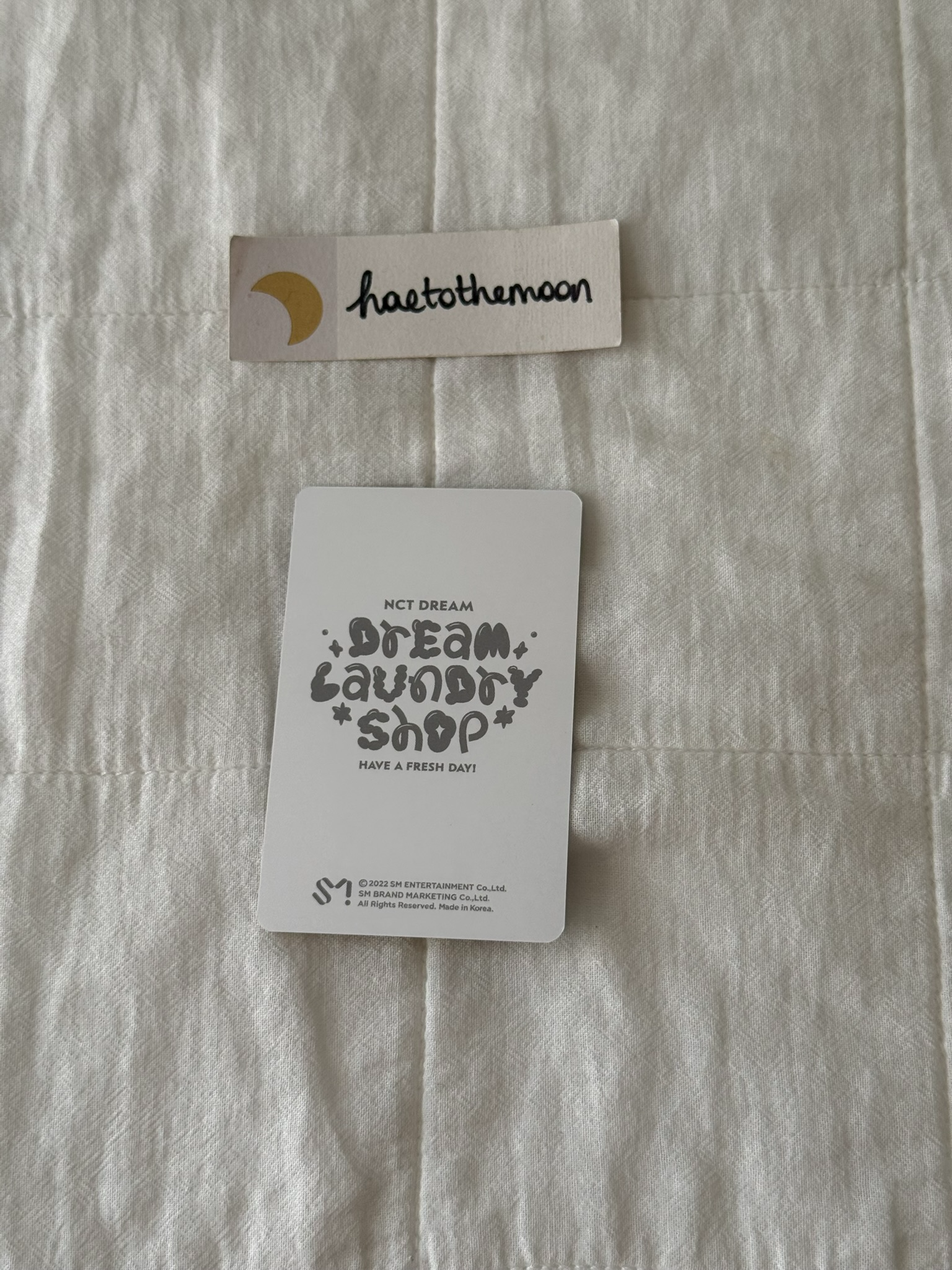 NCT DREAM Renjun NCT DREAM - Renjun - Dream Laundry Shop Other trading card merch photocard listing photo 2