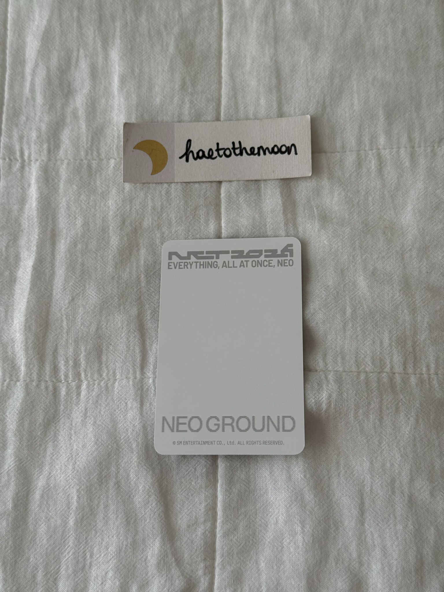NCT Renjun NCT - Renjun - 10TH ANNIVERSARY [NCT 2026] POP UP: NEO GROUND Event purchase benefit merch photocard listing photo 2