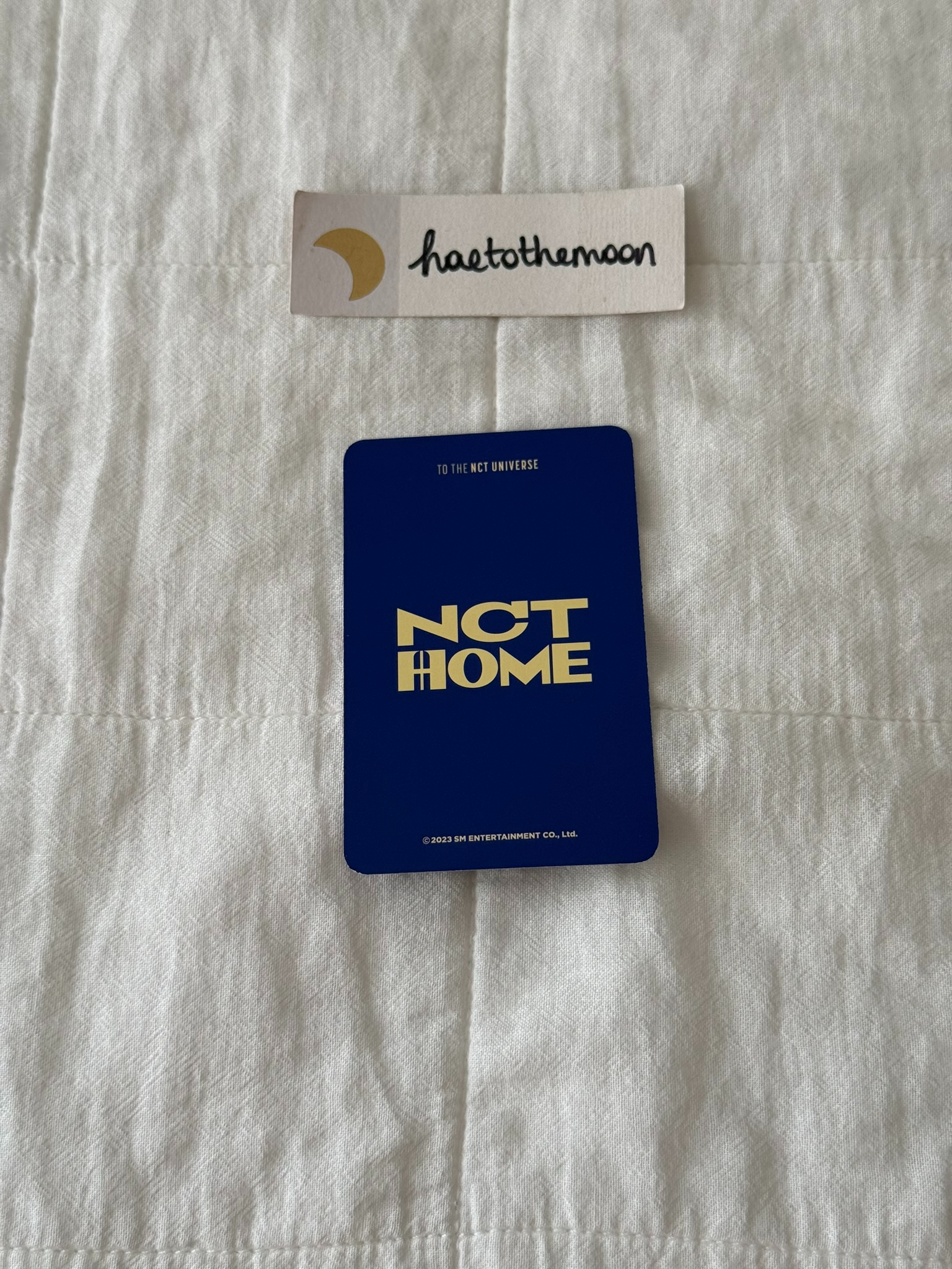 NCT Haechan NCT - Haechan - NCT Home 2023 Other merch photocard photocard binder exhibition listing photo 2