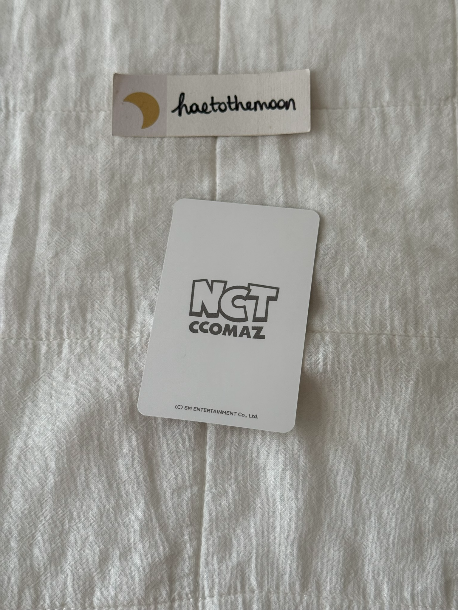 NCT Haechan NCT - Haechan - 2023 NCT CCOMAZ GROCERY STORE POP-UP Other merch photocard trading card selfie red version listing photo 2