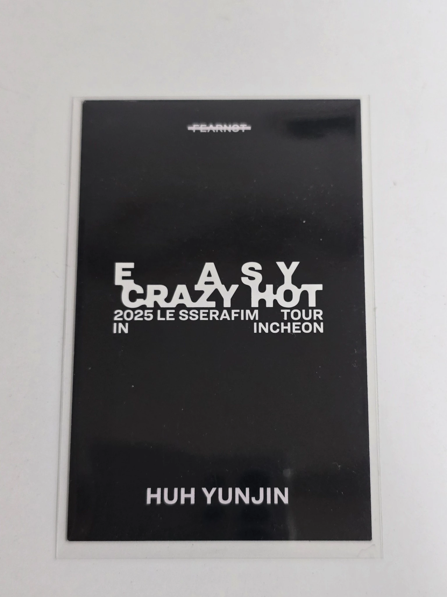 LE SSERAFIM Huh Yunjin LE SSERAFIM - Huh Yunjin - 2025 LE SSERAFIM Tour 'Easy Crazy Hot' Event broadcast incheon listing photo 2