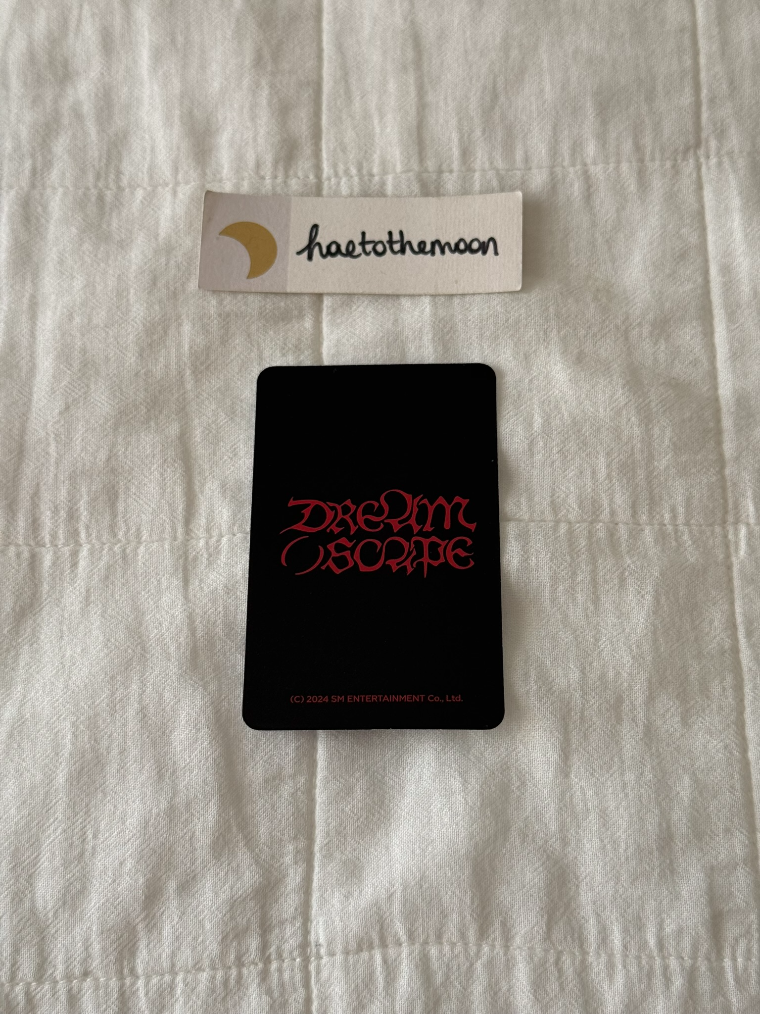 NCT DREAM Haechan NCT DREAM - Haechan - Dream()scape Zone MD Other trading card icantfeelanything version listing photo 2