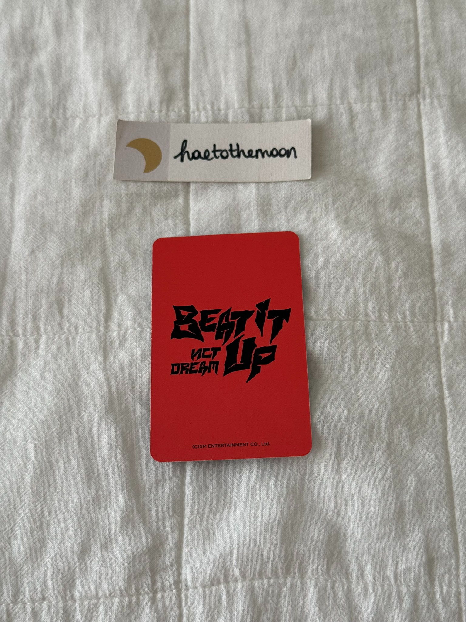 NCT DREAM Haechan NCT DREAM - Haechan - Beat It Up MD Other merch photocard trading card concept version listing photo 2