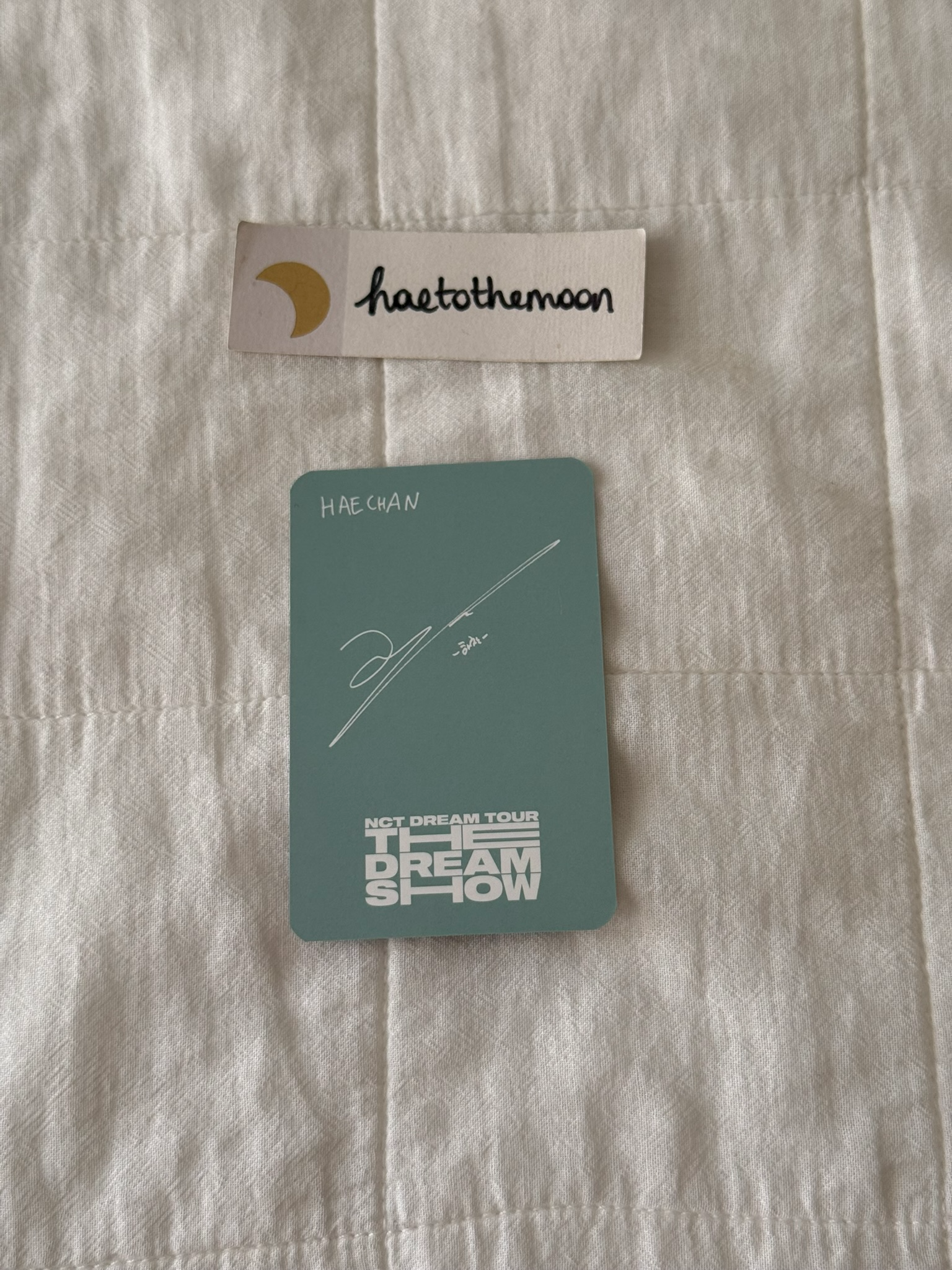 NCT DREAM Haechan NCT DREAM - Haechan - NCT DREAM TOUR [THE DREAM SHOW] Photobook & LiveAlbum Album album photocard listing photo 2