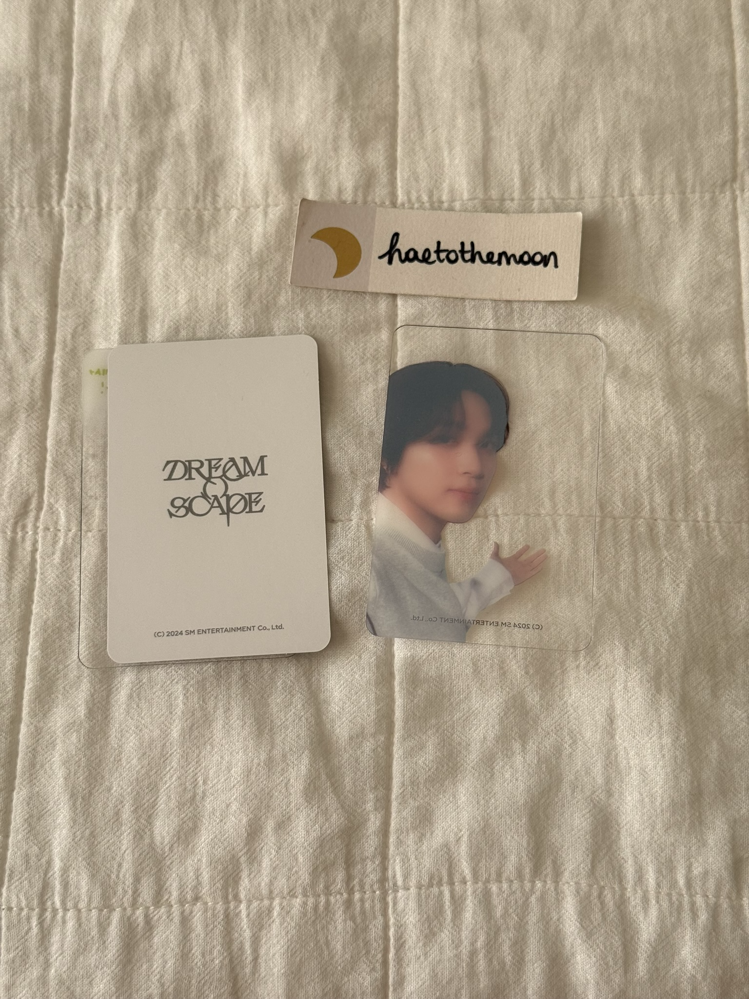 NCT DREAM Haechan NCT DREAM - Haechan - THE DREAM SHOW 3 : DREAM()SCAPE Event concert kit photocard merch photocard tour merch listing photo 2