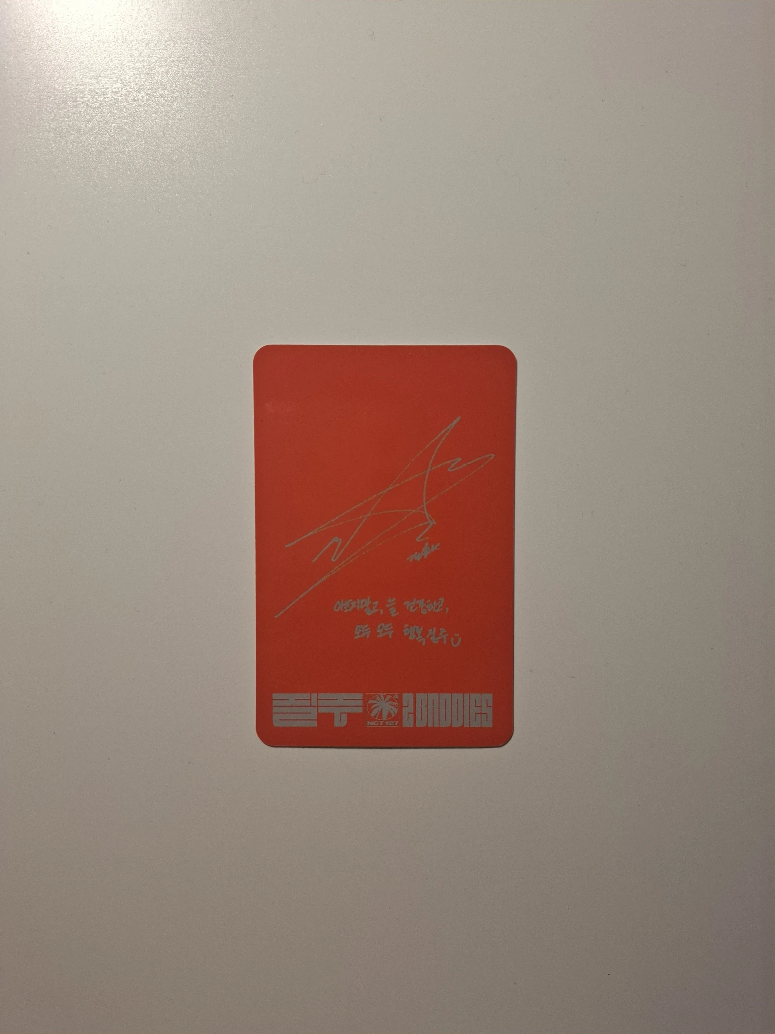 NCT 127 Mark NCT 127 - Mark - 2 Baddies Album listing photo 2