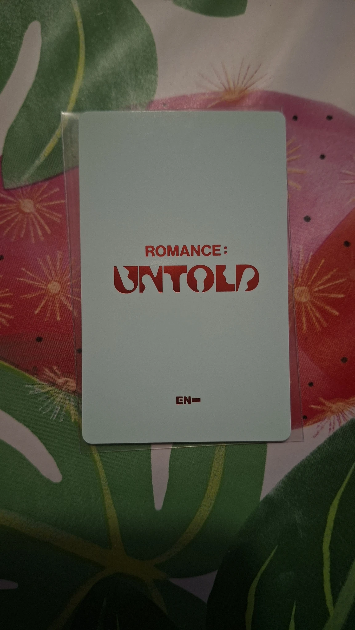 ENHYPEN Jay ENHYPEN - Jay - ROMANCE: UNTOLD Album arcanum version album photocard A version listing photo 2