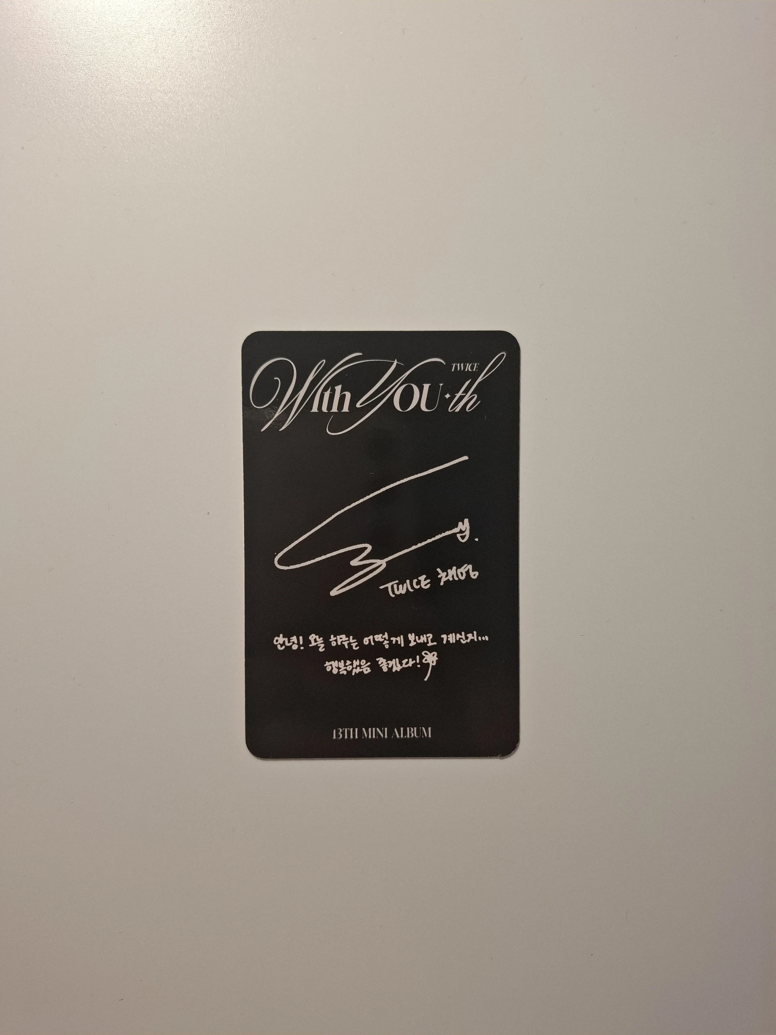 TWICE Chaeyoung TWICE-Chaeyoung-Album-with you-th listing photo 2