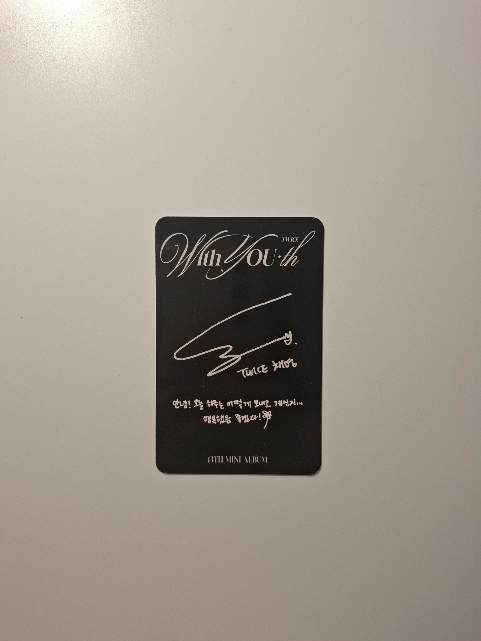 TWICE Chaeyoung TWICE-Chaeyoung-Album-with you-th listing photo 2