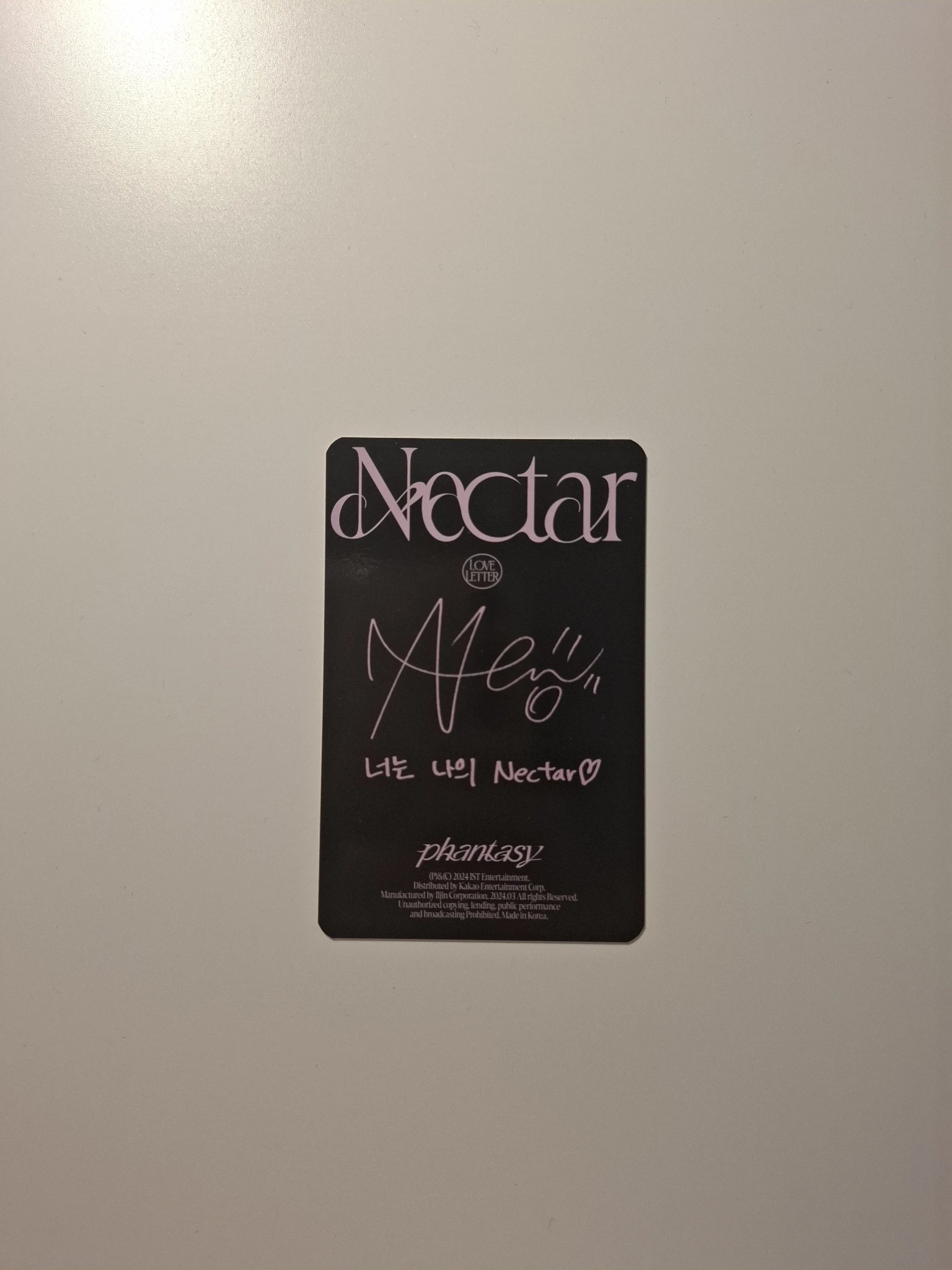 THE BOYZ New THE BOYZ - New - Phantasy Pt. 3: Love Letter Album album photocard listing photo 2