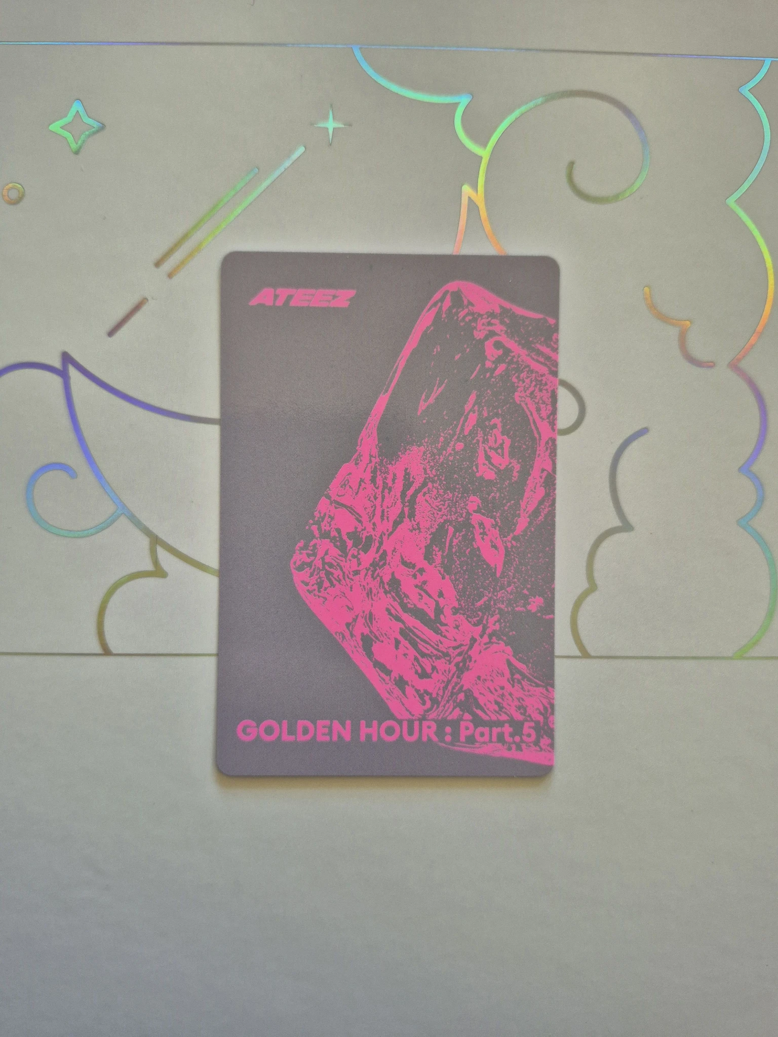 ATEEZ Hongjoong ATEEZ - Hongjoong - GOLDEN HOUR : Part.5 Album album photocard poca album diary version listing photo 2