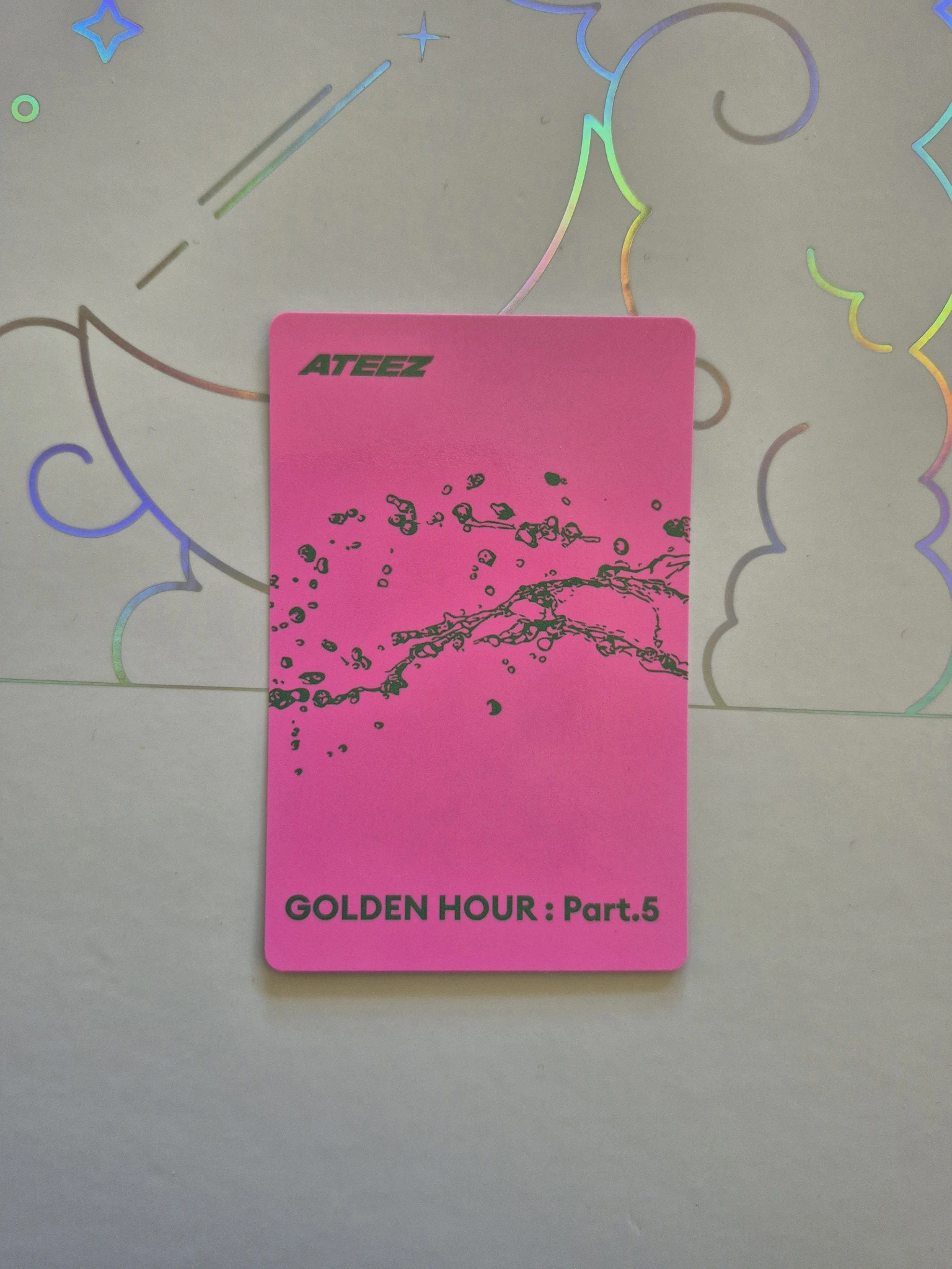ATEEZ San ATEEZ - San - GOLDEN HOUR : Part.5 Album poca album A version album photocard listing photo 2