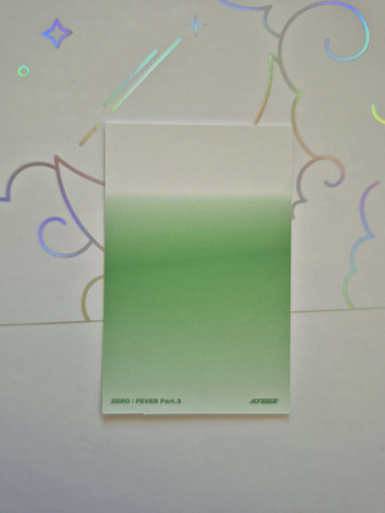 ATEEZ Wooyoung ATEEZ - Wooyoung - ZERO : FEVER Part.3 Album album photocard A version version 2 listing photo 2