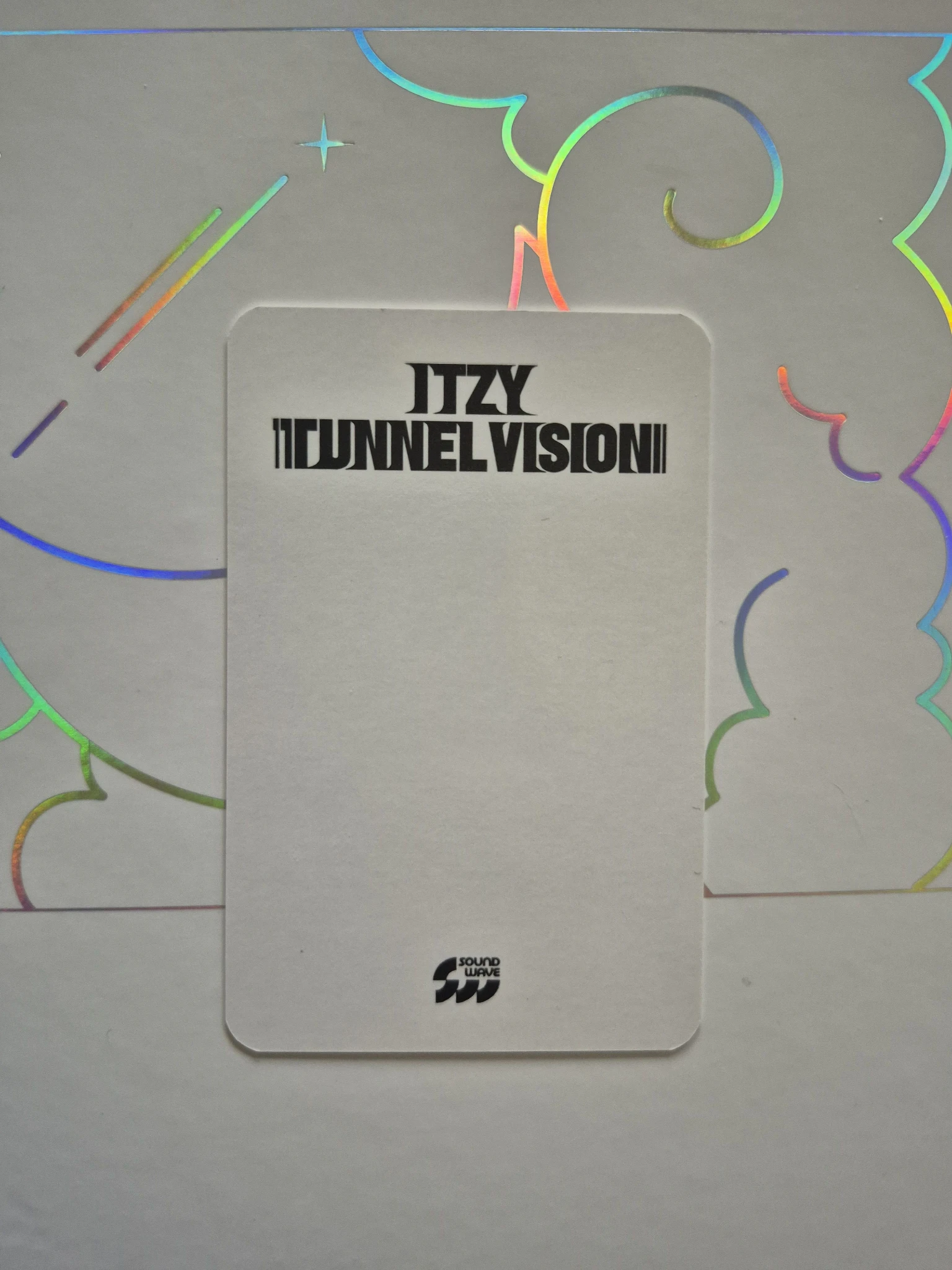 ITZY Yuna ITZY - Yuna - TUNNEL VISION Album soundwave pre-order benefit (pob) listing photo 2