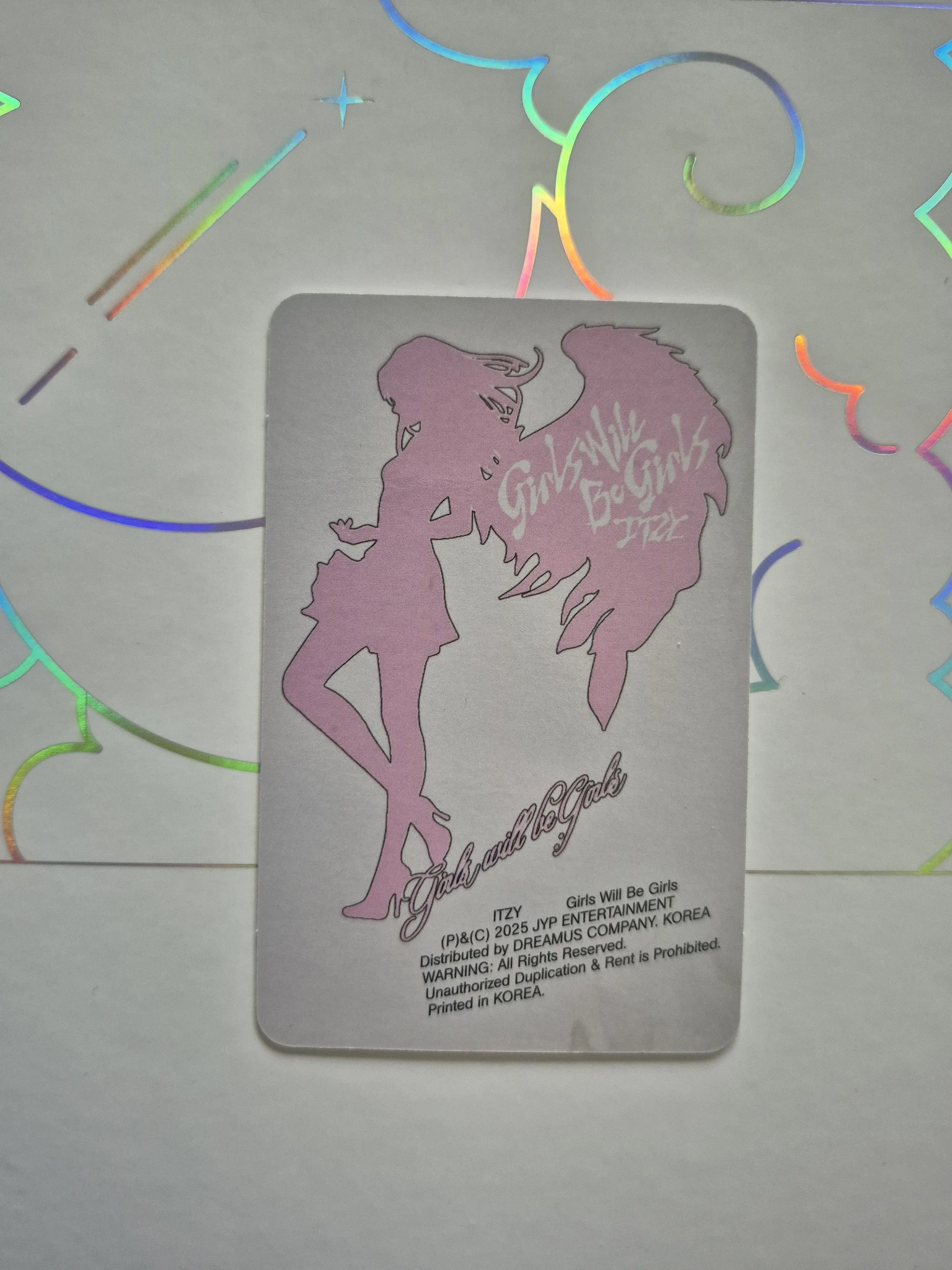 ITZY Yuna ITZY - Yuna - Girls Will Be Girls Album album photocard folder ver. listing photo 2