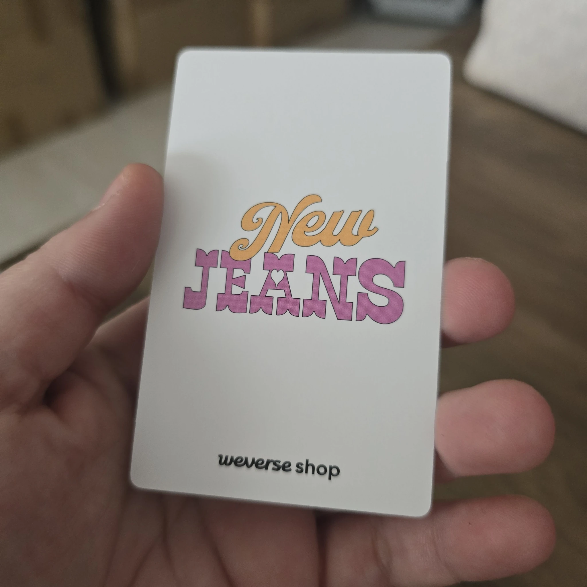 NewJeans Minji NewJeans - Minji - Get Up Album pre-order benefit (pob) weverse shop japan listing photo 2